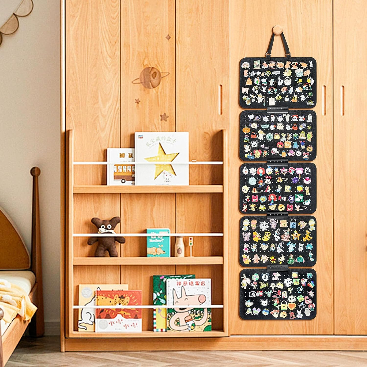 Hanging Pin Collection Display Panel, Detachable Enamel Pin Pages | Badge Collec