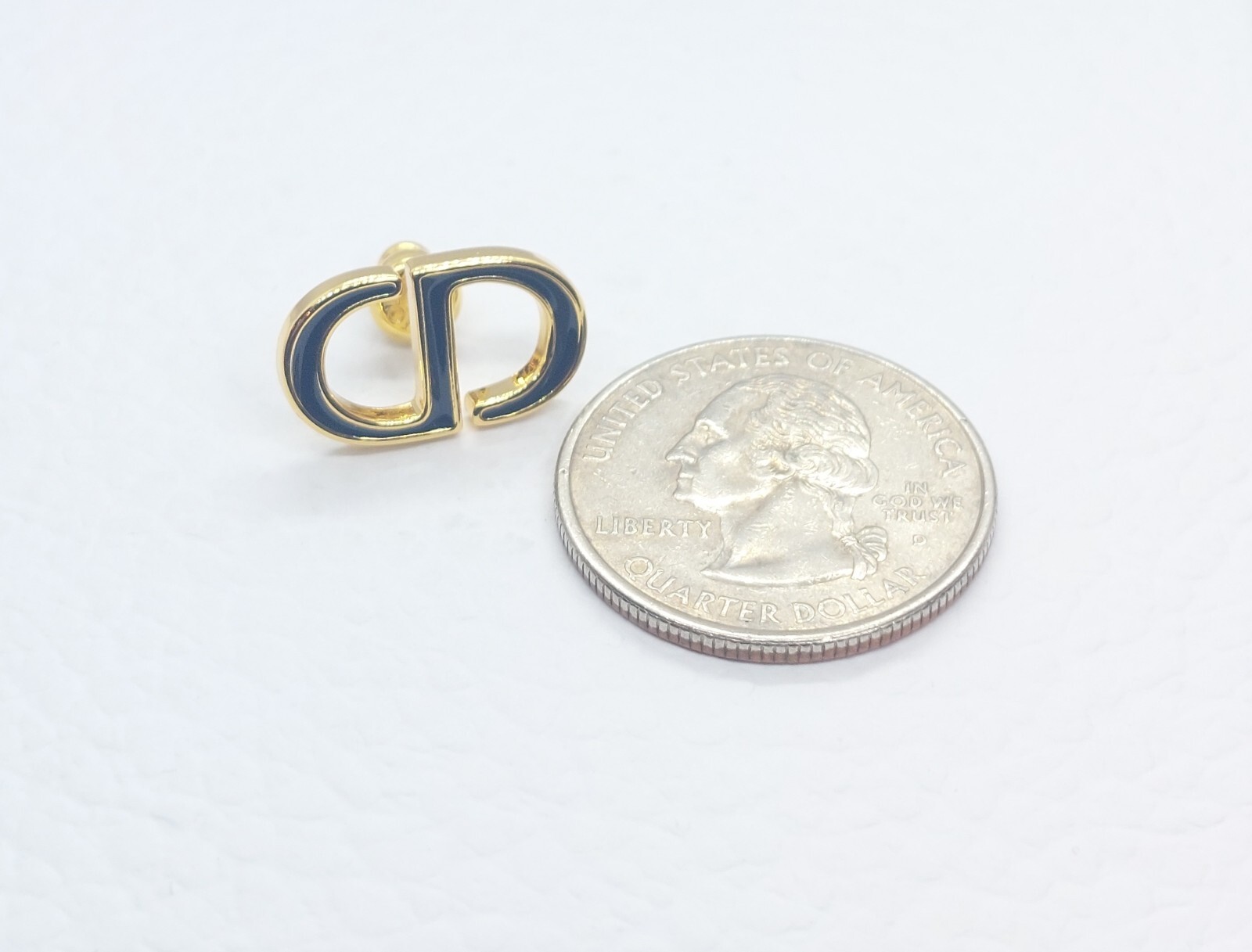 DIOR CD EARRINGS – Box & Dust Pouch Included.
