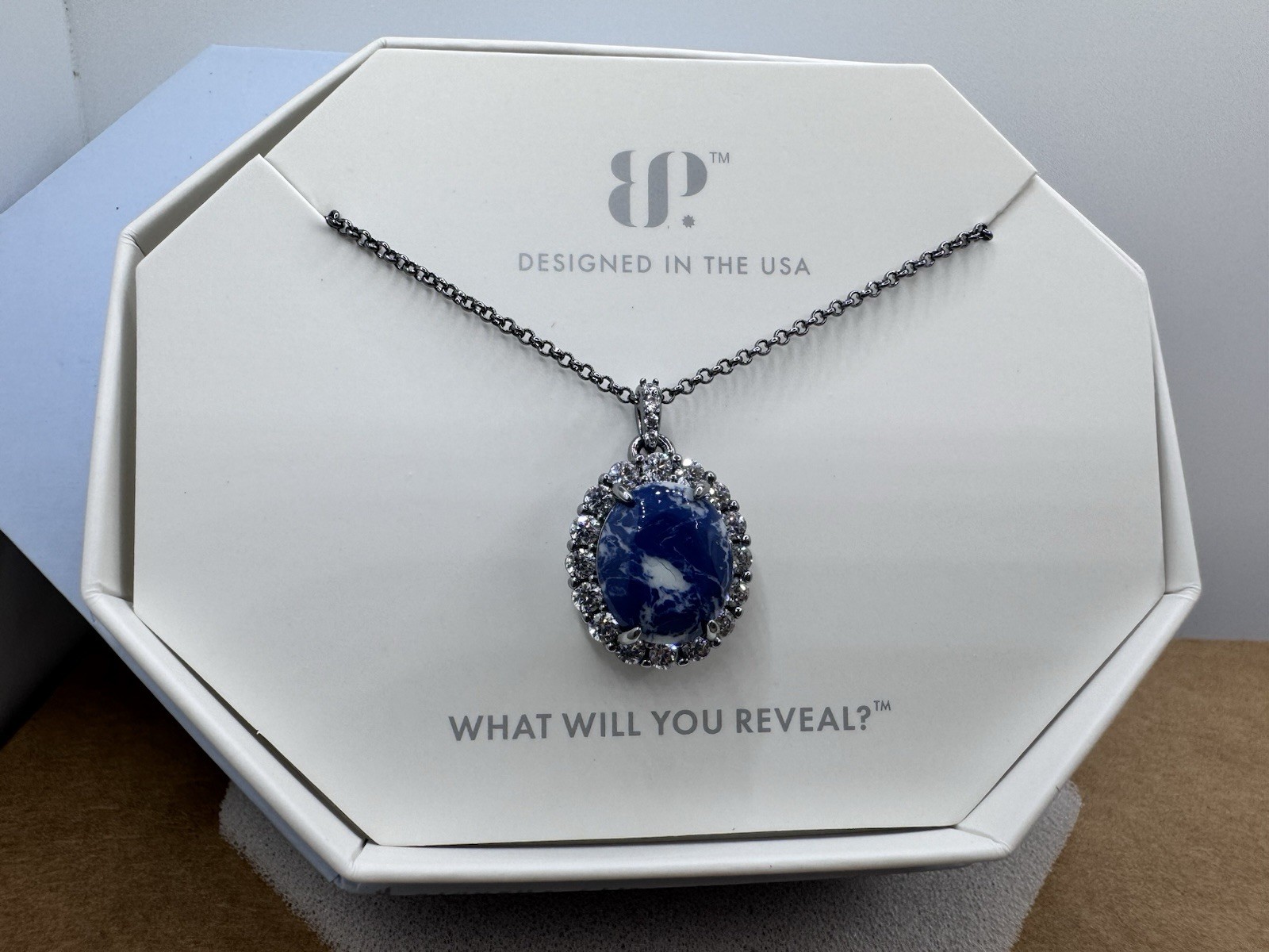 Bomb Party NK65924 The 2424 Necklace Lapis Mag/hema (bg 59)