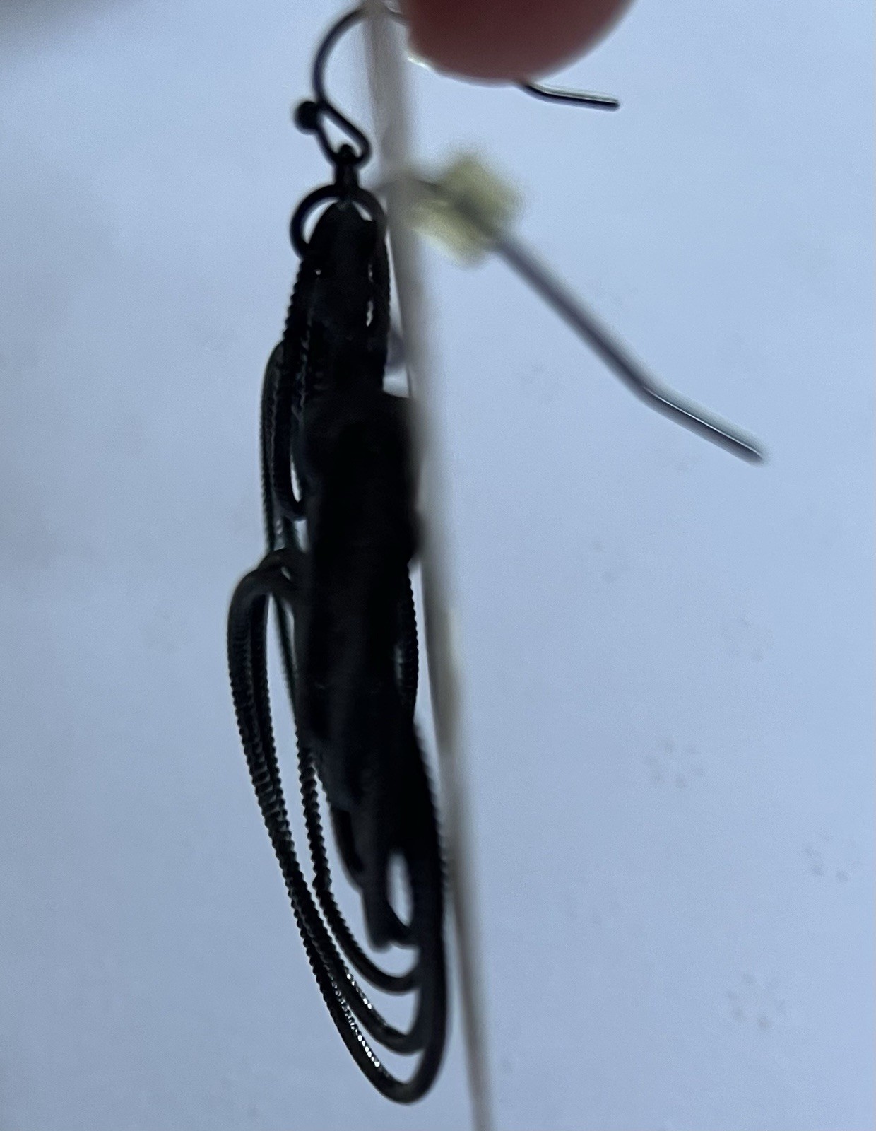 Lia Sophia Jewelry Voltage Earrings-black Sparkle Dangle Retails $42