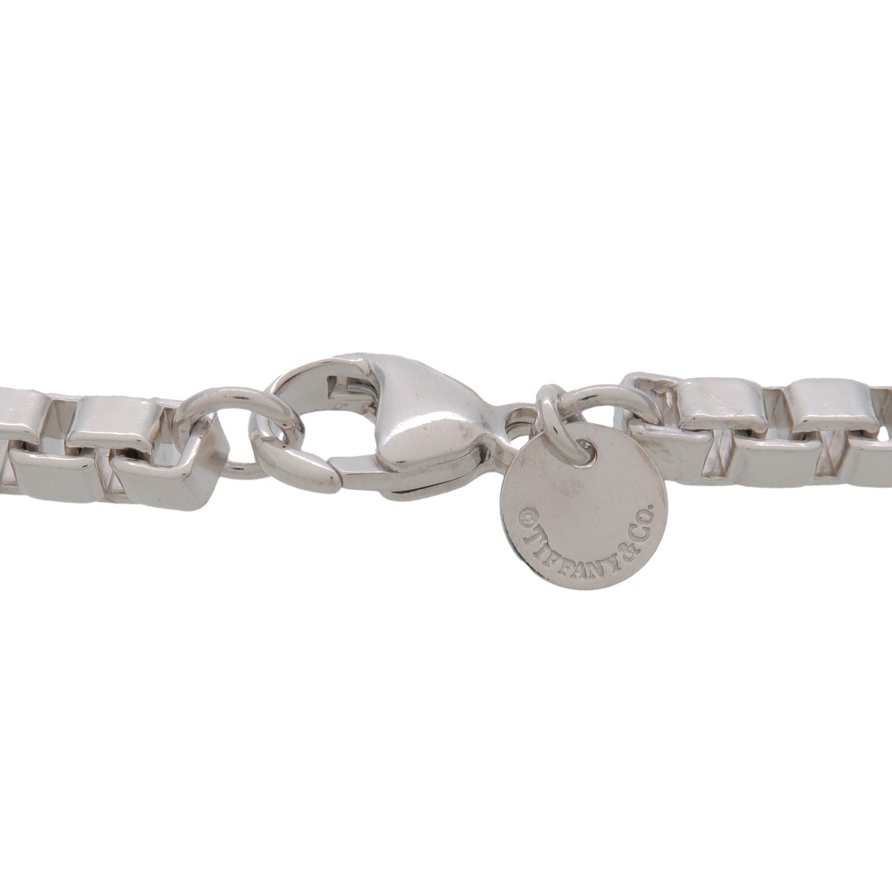 Tiffany & Co Venetian Link Bracelet SV925 Silver Authentic Used F/S