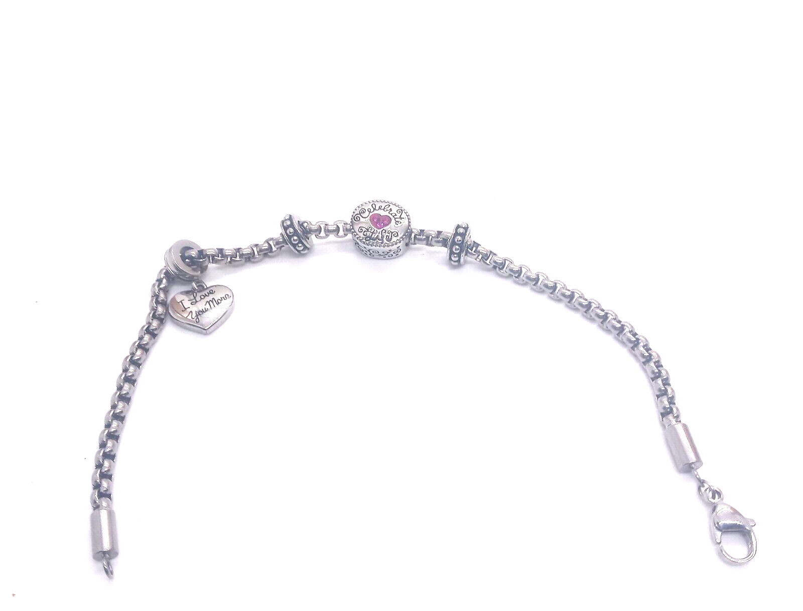 Hallmark Collection Stainless Steel Celebrate Life, I Love you More 7+ 7/8″ L