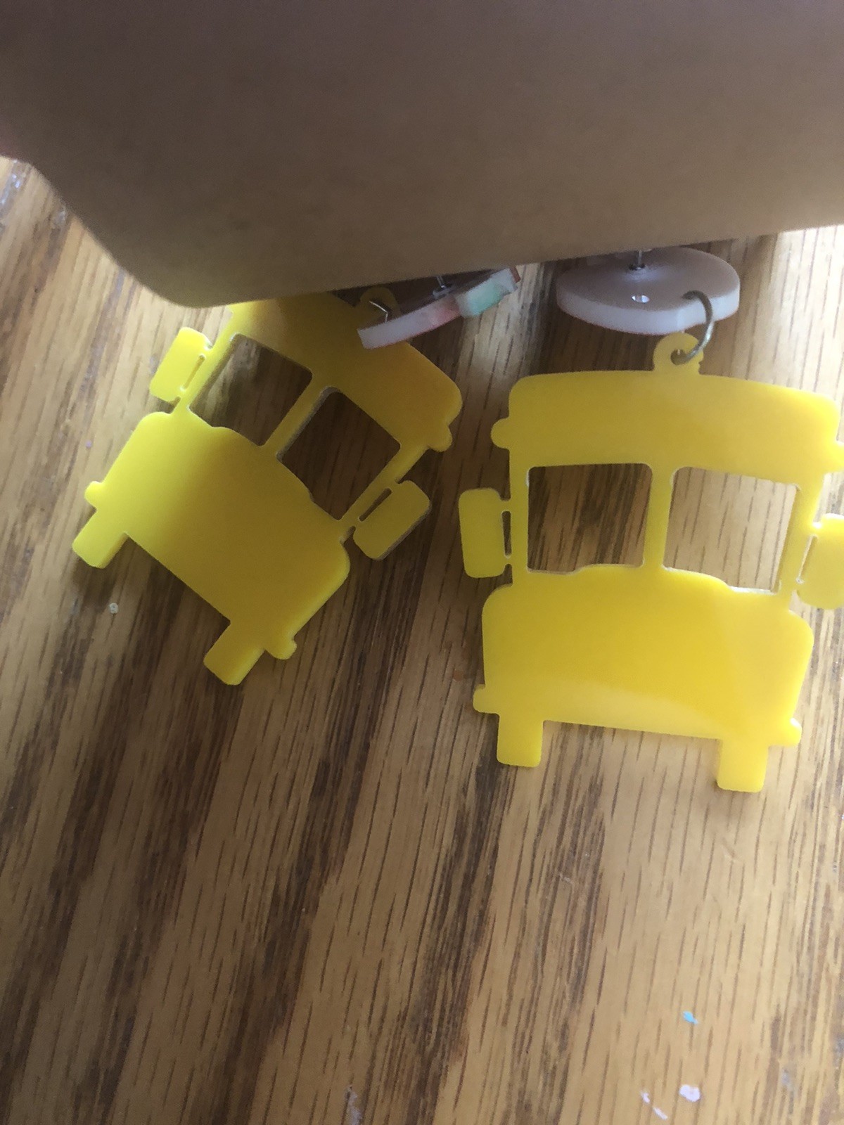 School Bus Earrings, Lightweight First Day Of School,
