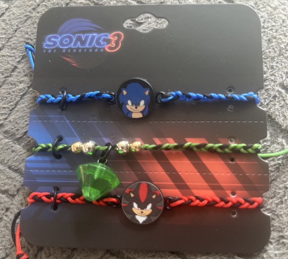 Sonic The Hedgehog Friends Bracelet Set