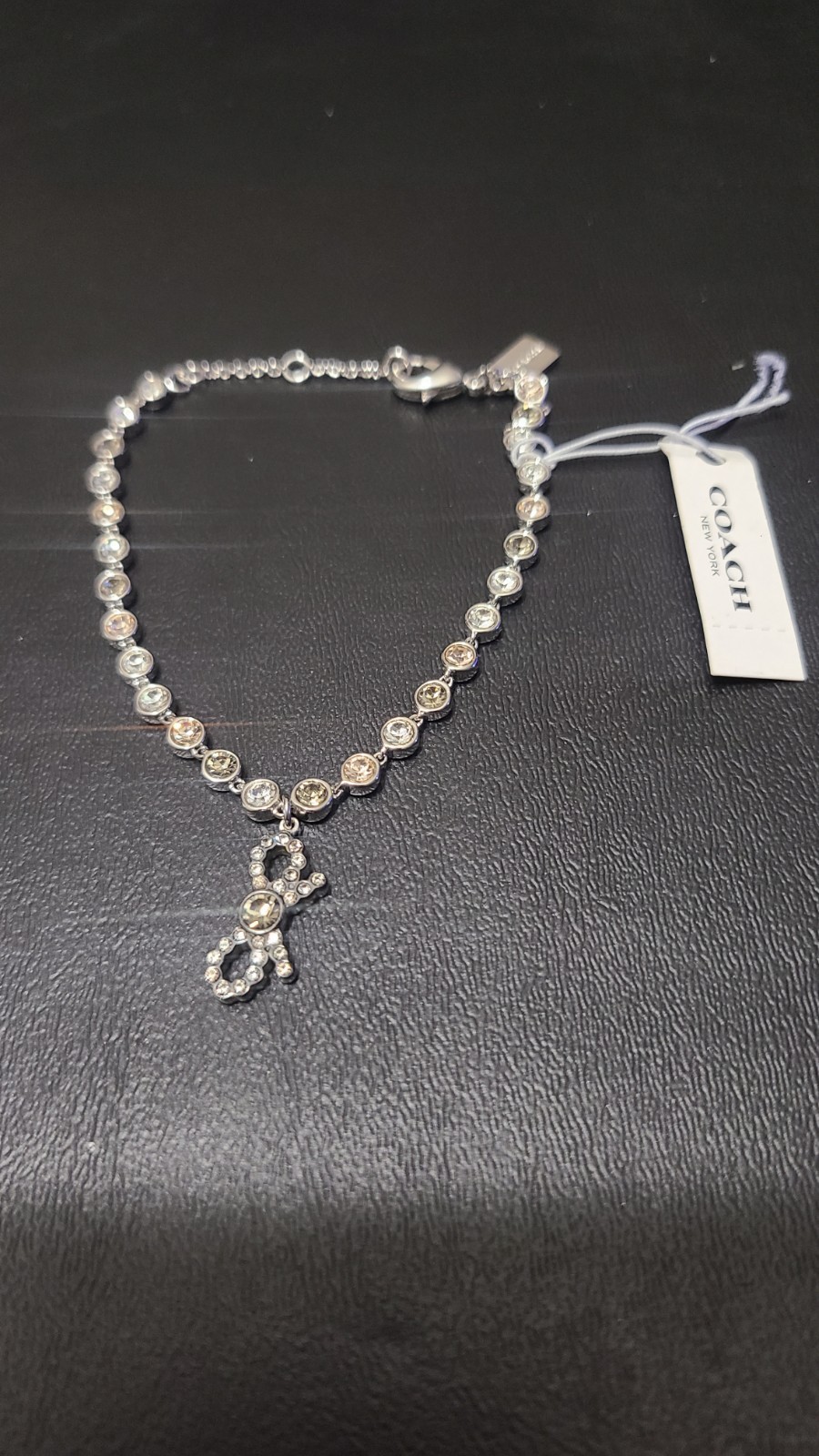 Brand New Authentic Coach Bow Silver Bracelet – NEW, NWT