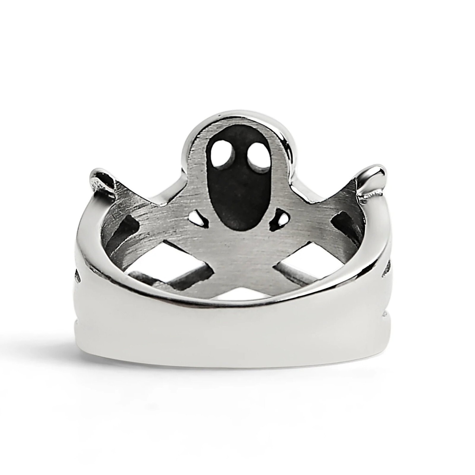Calico Jack Rackham Jolly Roger Pirate Flag Ring Sizes 6-16 Stainless Steel Band