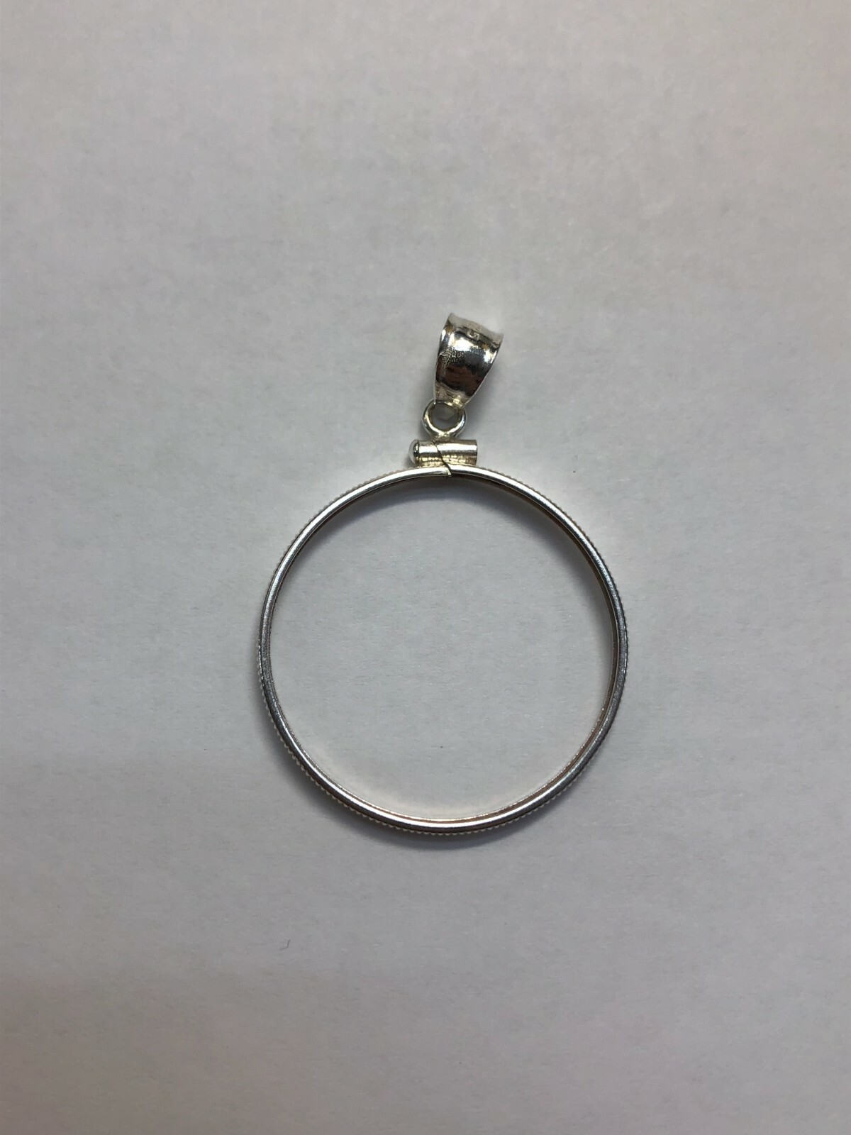 SCREW TOP SILVER COIN BEZEL FITS 10 GR MMTC PAMP SILVER ROUND