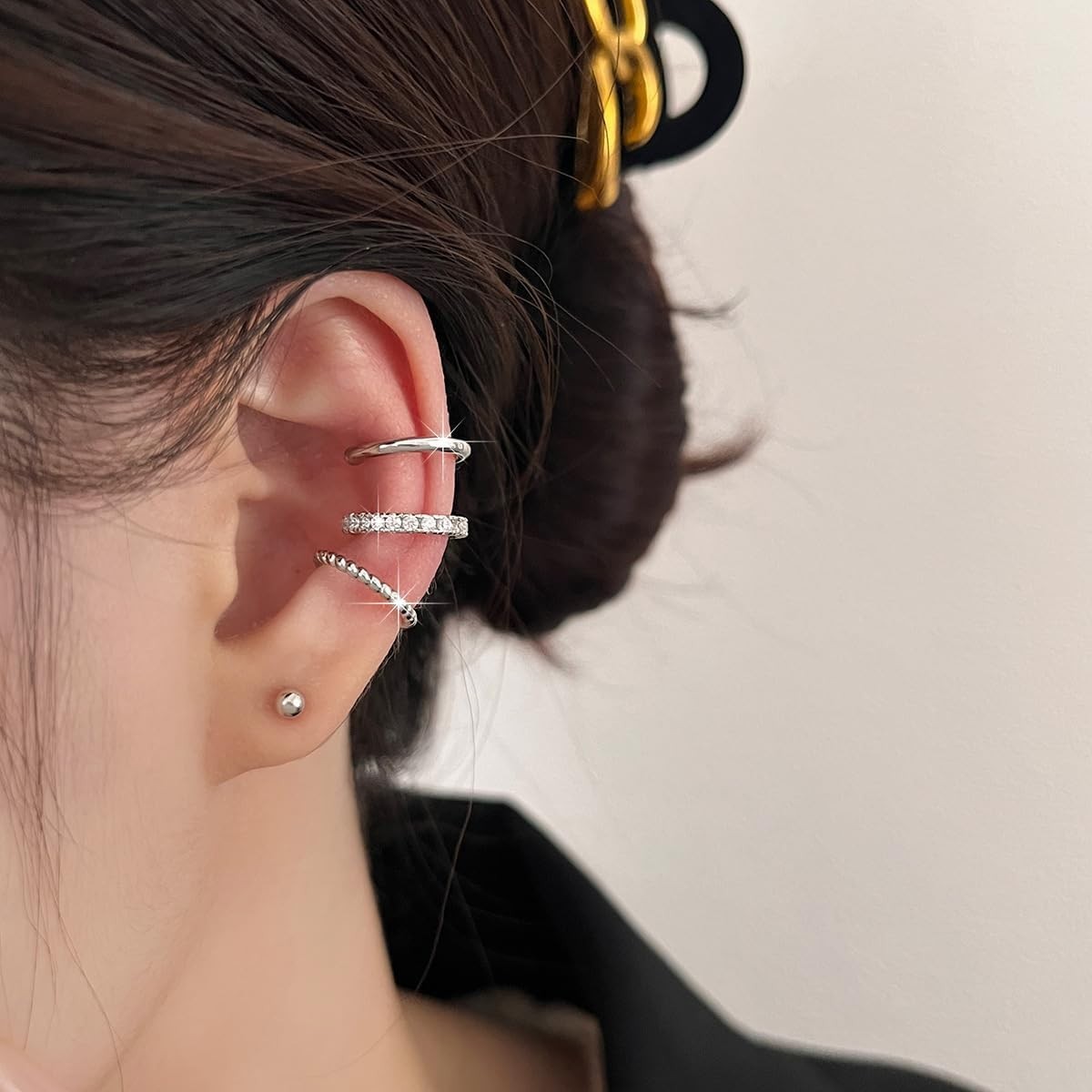 Versatile Non-Piercing Ear Cuffs – Stunning Gold/Silver Cuffs for All Occasions