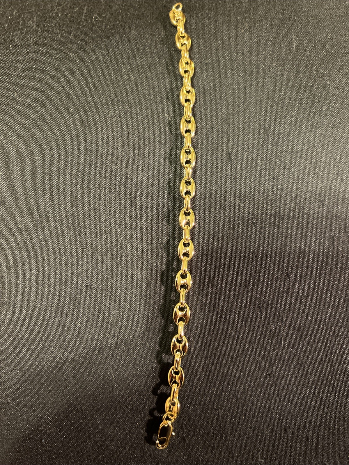 Puff 14KT GOLD ELECTROPLATED 10x HIGH QUALITY BRACELET