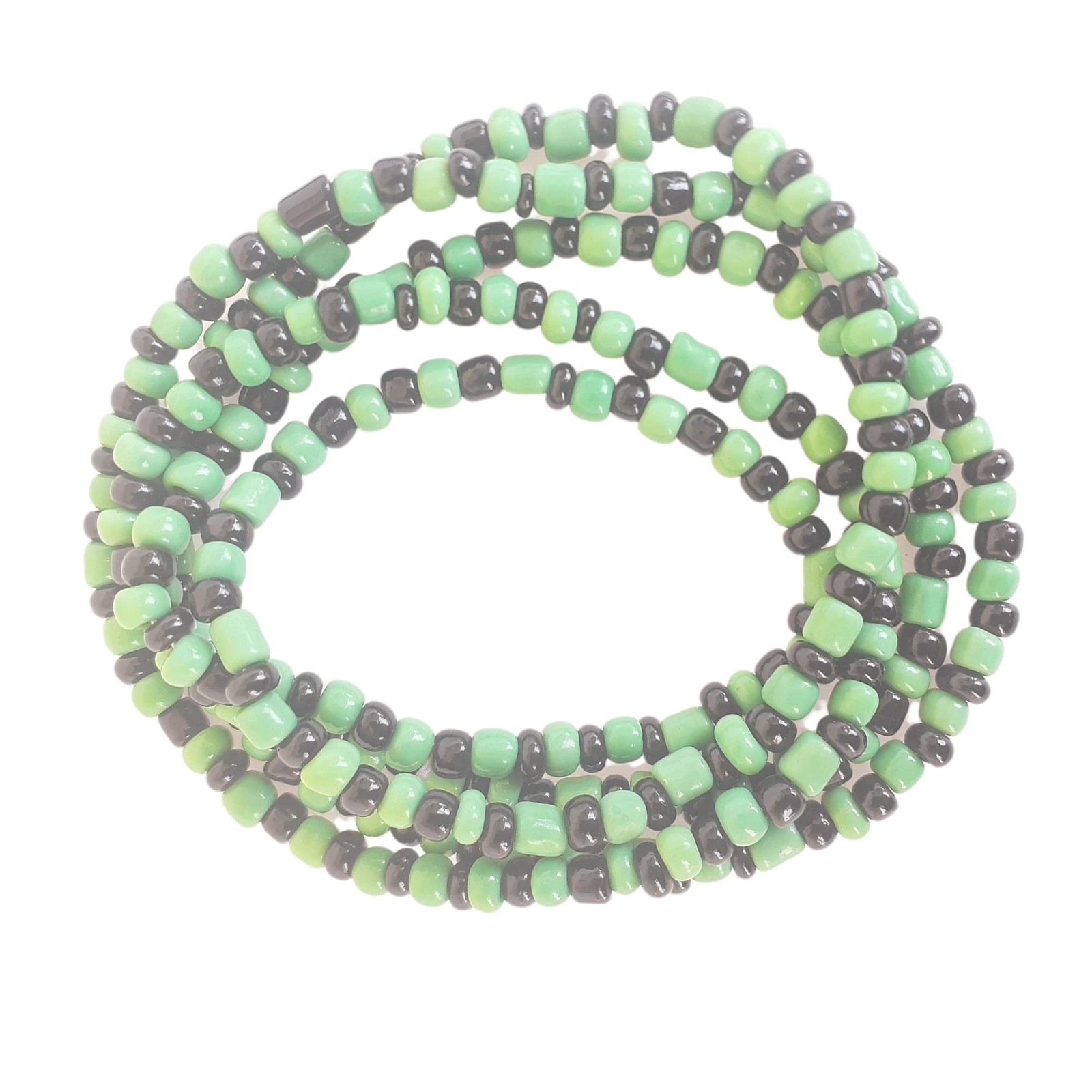Collar elástico unisex de cuentas de santería (paquete de 7)
