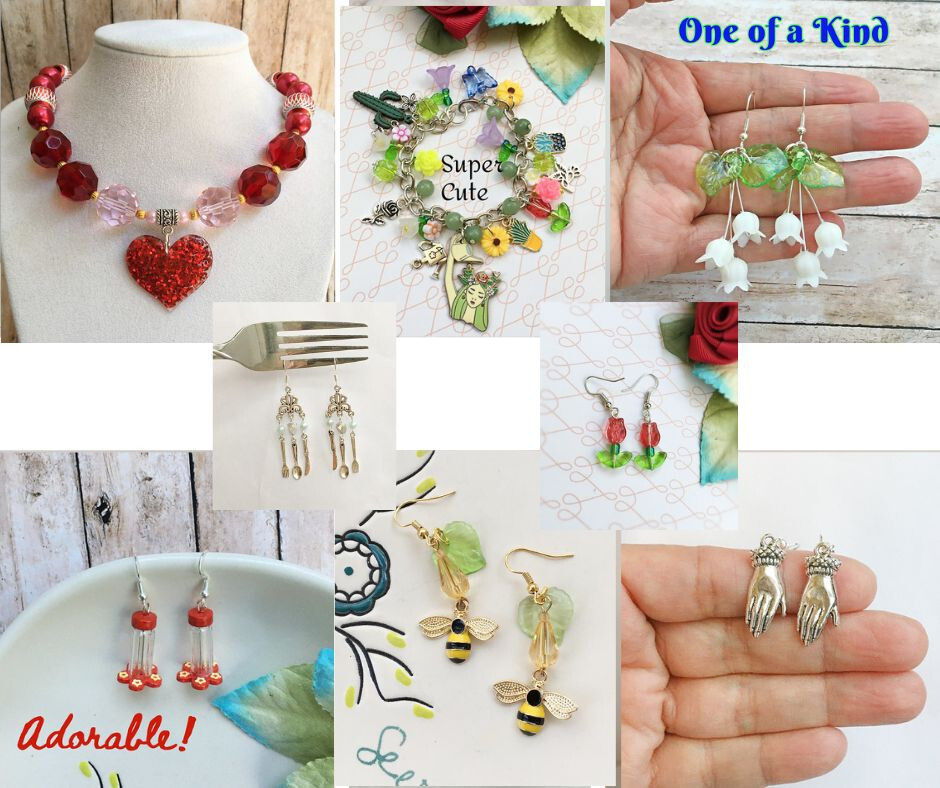 Ladybug earrings Lady red Bug earrings Gift idea for Mom sister girlfriend