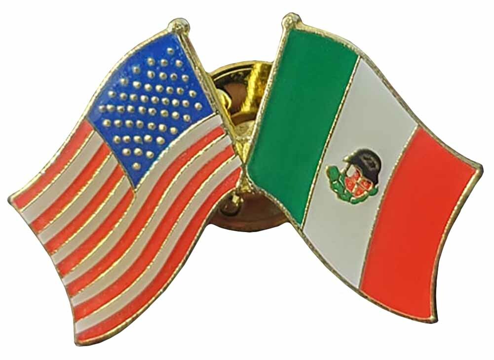 Pack of 12 USA & Italy Crest Naval Royal Motorcycle Hat Cap Lapel Pin