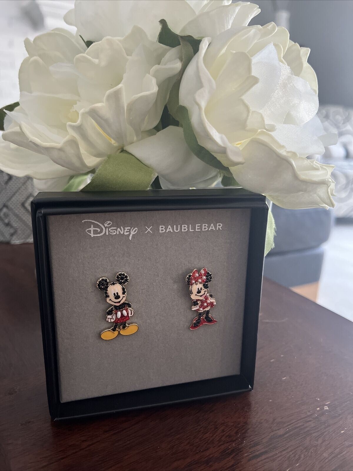 Disney Baublebar Minnie and Mickey Mouse Fashion Earrings Great Gift Idea