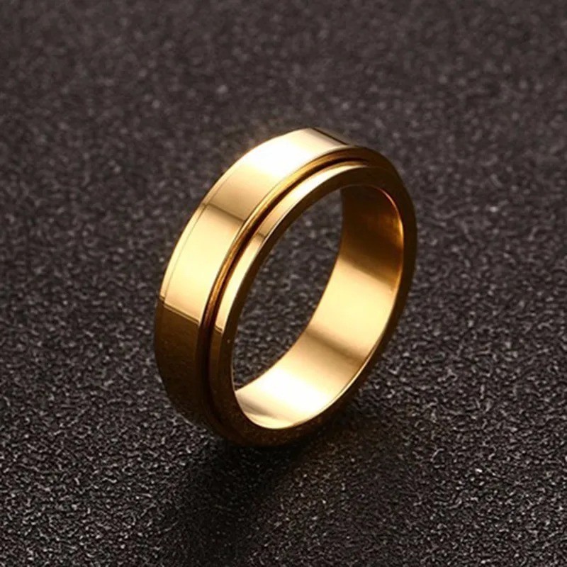 Titanium Wedding Ring Band Brushed Matt & Polished Mens Womens Court Shaped