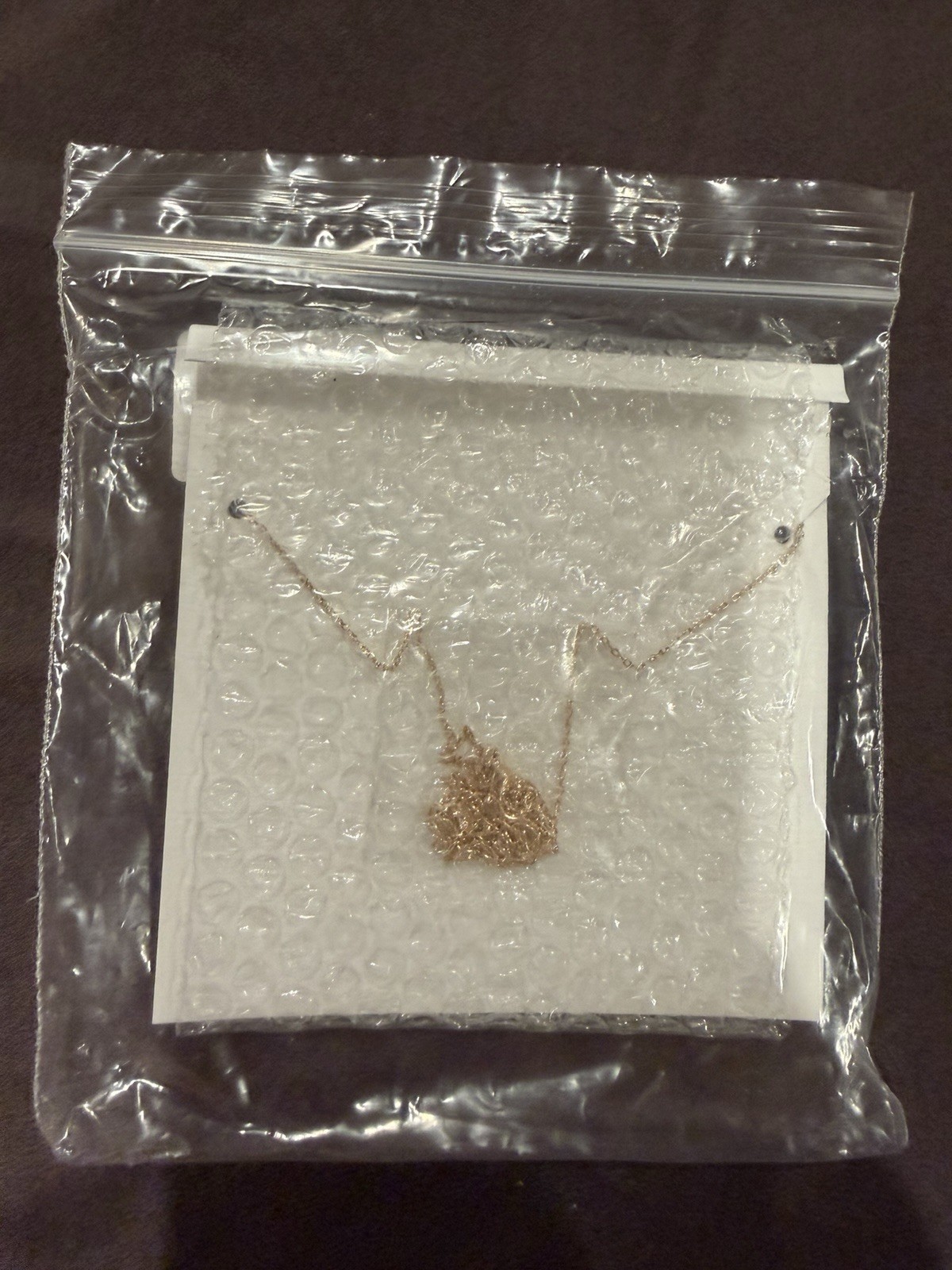 NWT Bauble bar Gold & Mother Of Pearl Initial Necklace “R” Gold Plated Brass