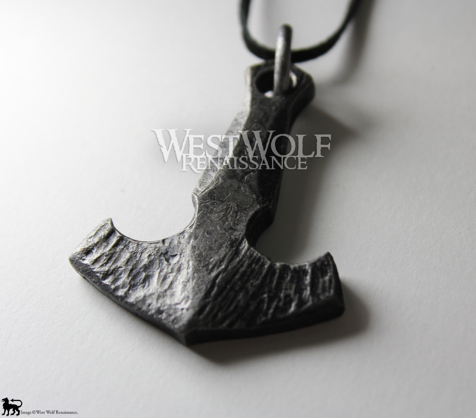 Hand-Forged Viking MJOLNIR Thor’s Hammer Pendant – Norse/Medieval/Jewelry/Skyrim
