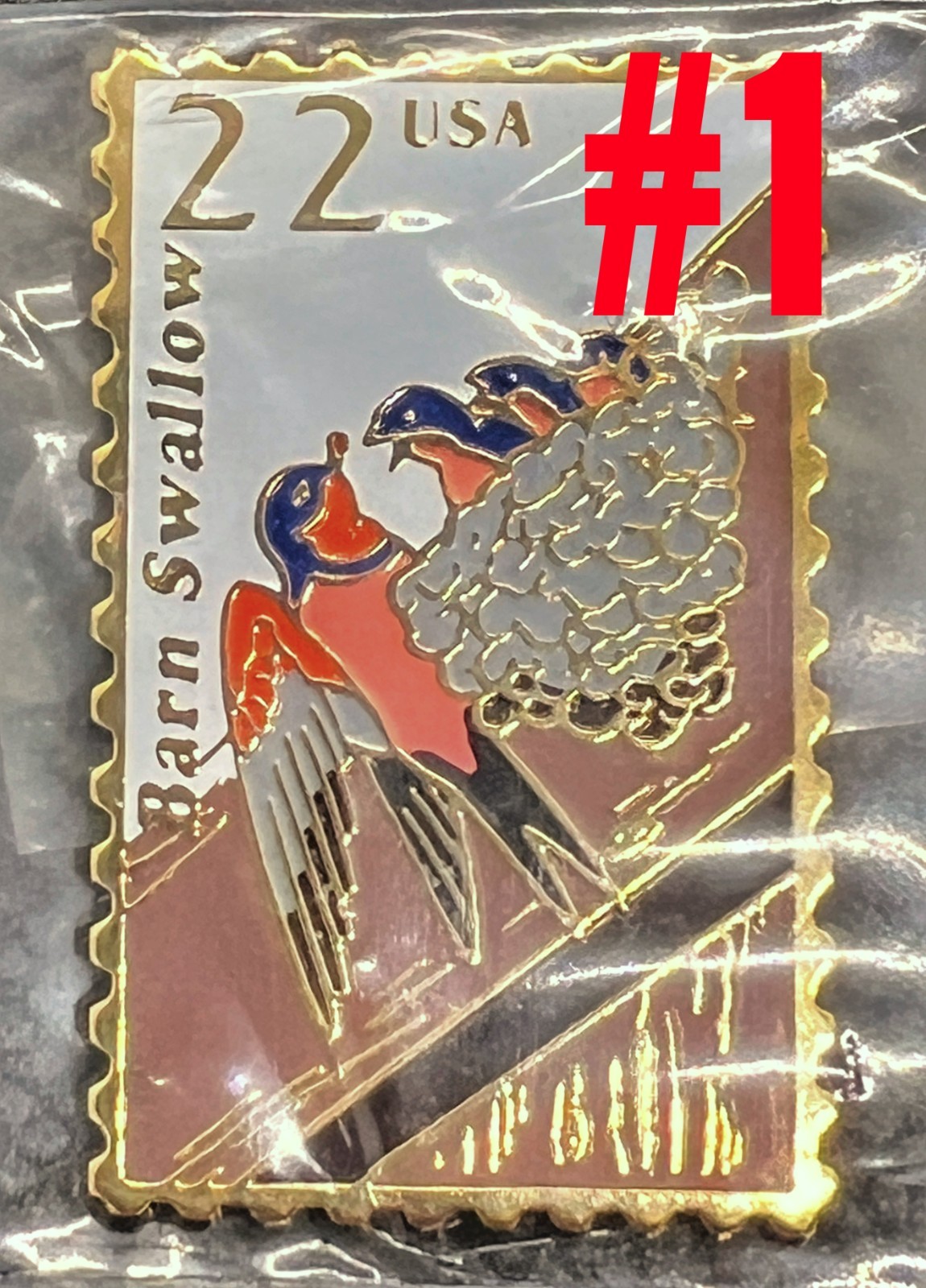 USPS 22 cent NOS North American Wildlife Stamp Pins – Pick Your Animal