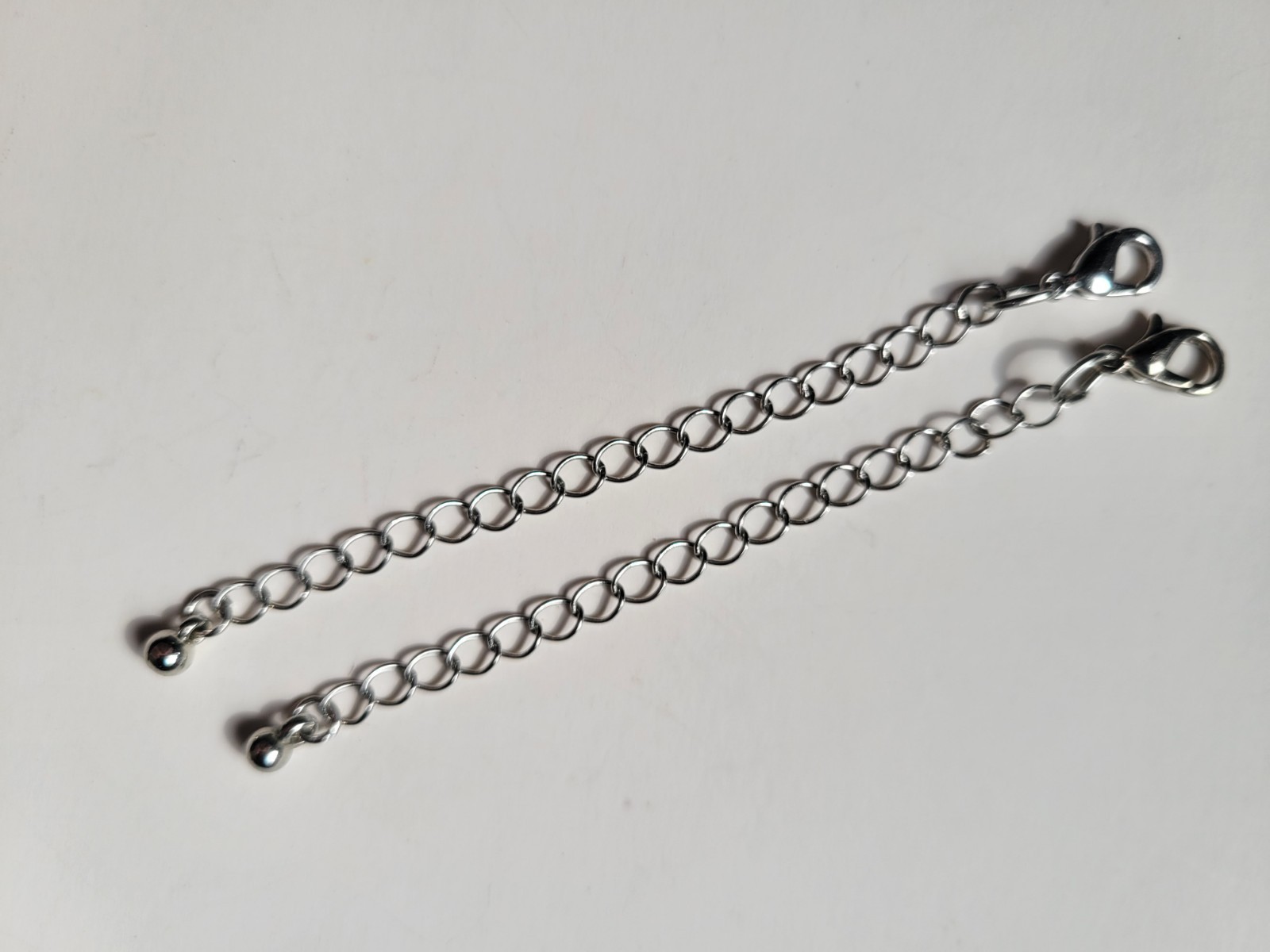 Necklace Chain Extenders Extensions (Set Of 2) Extends Up To 3 Inches