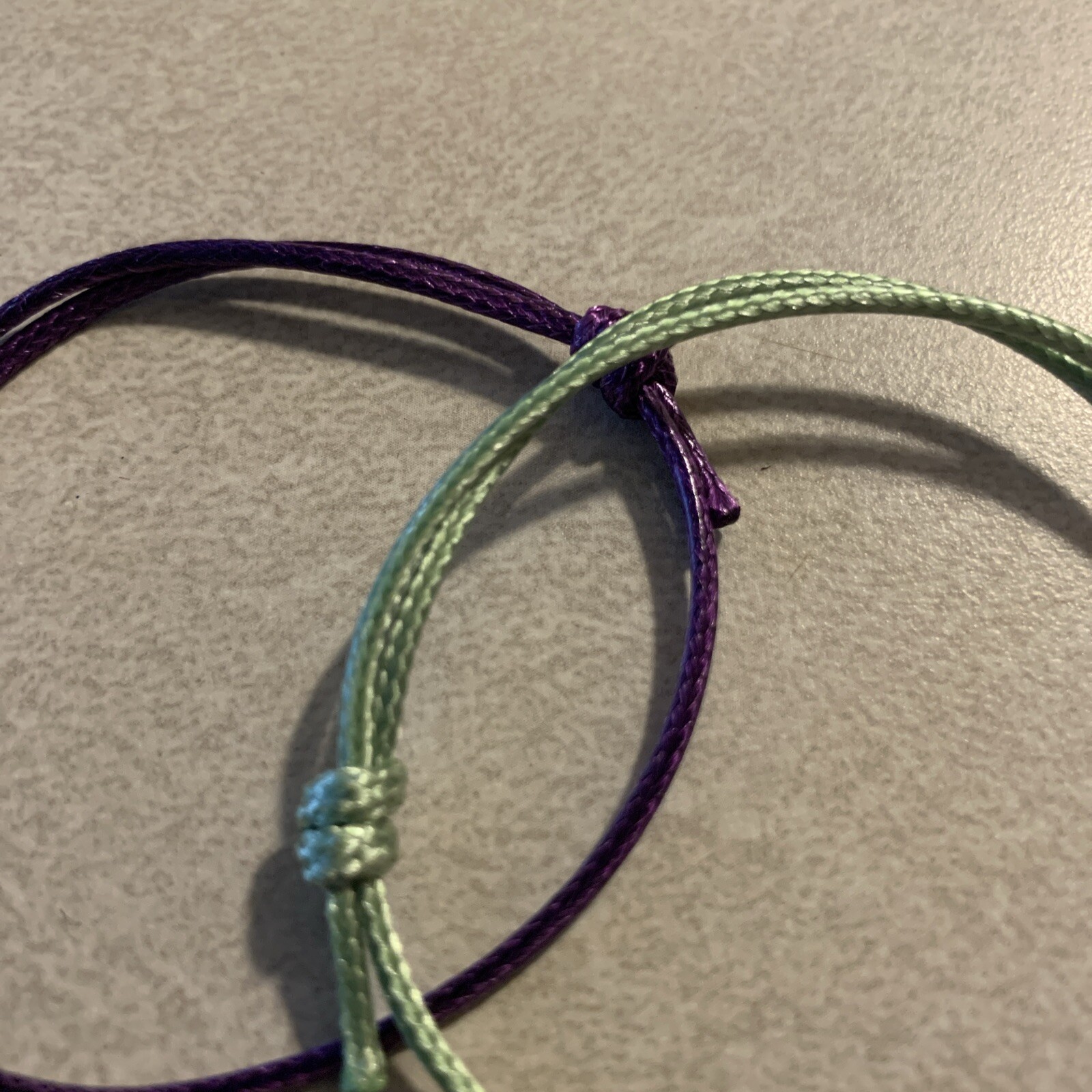 String Bracelet Summer Beach Cord Surfer. *free shipping* Purple, Green
