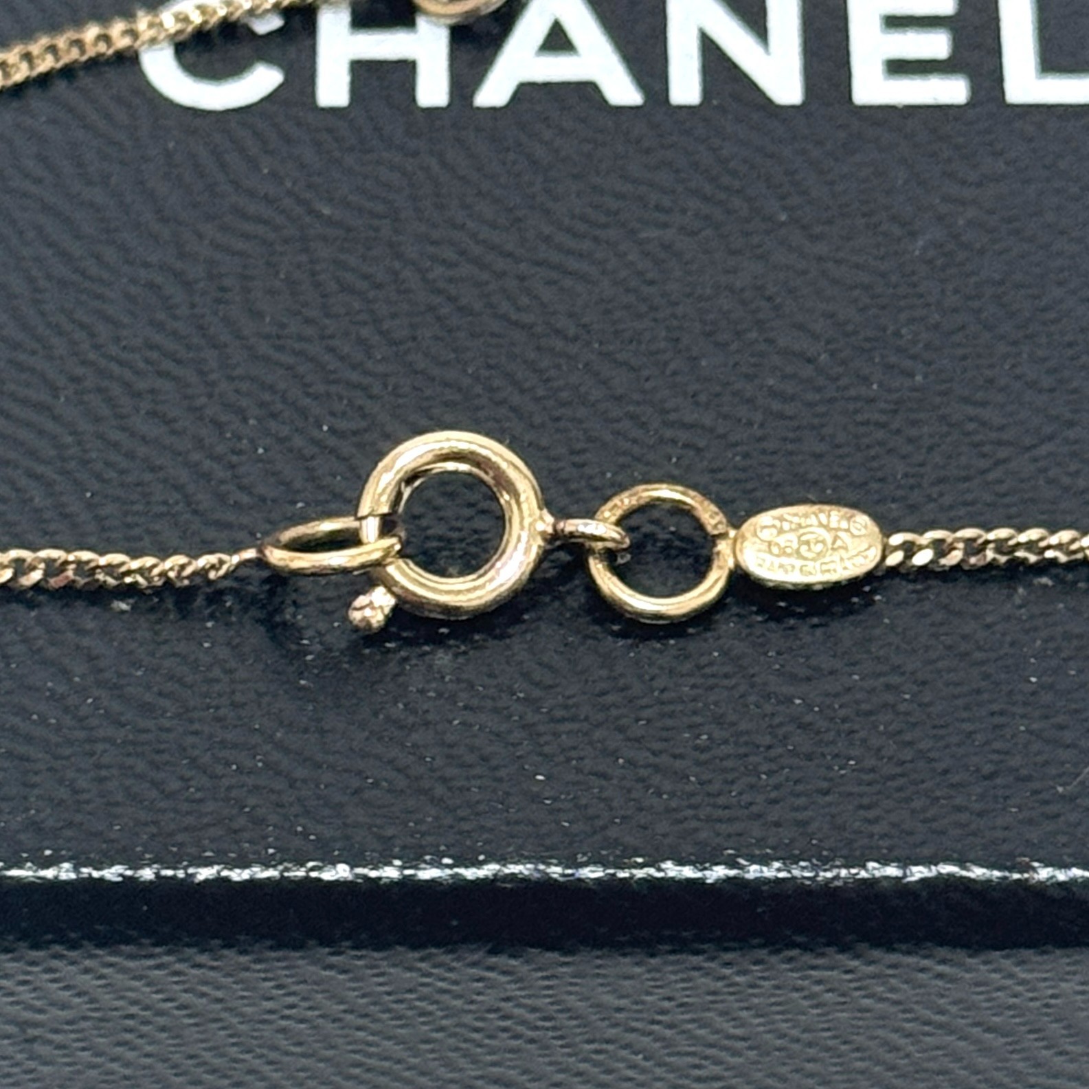 CHANEL 05A No.5 Coco Mark CC logo Bracelet Silver Accessory Authentic JAPAN