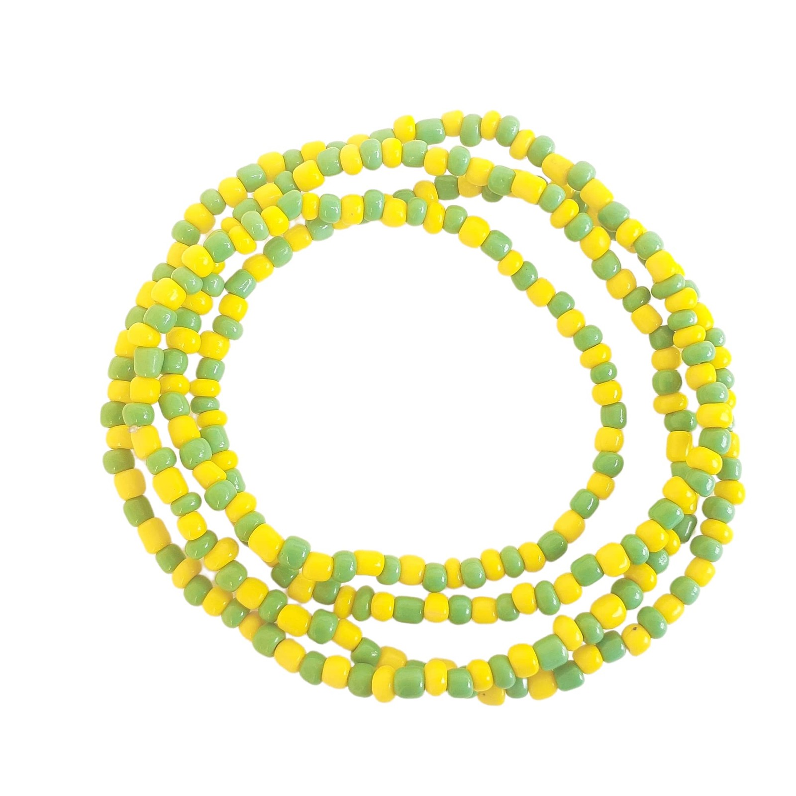 Collar elástico unisex de cuentas de santería (paquete de 7)