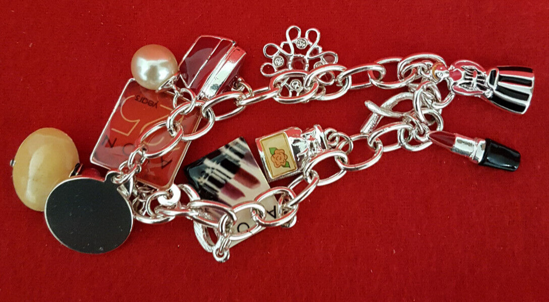 Avon 125th Anniversary Charm Bracelet. Complete and In Spectacular Condition.