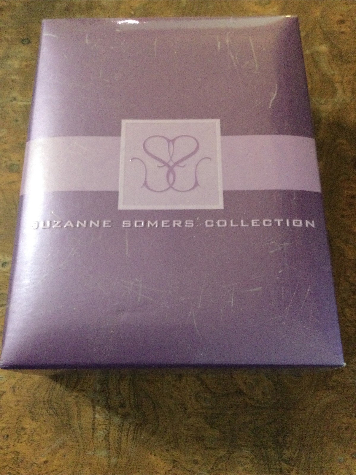 Suzanne Somers Collection Crystal Ribbon Swirl Gold Tone Earrings With Orig Box