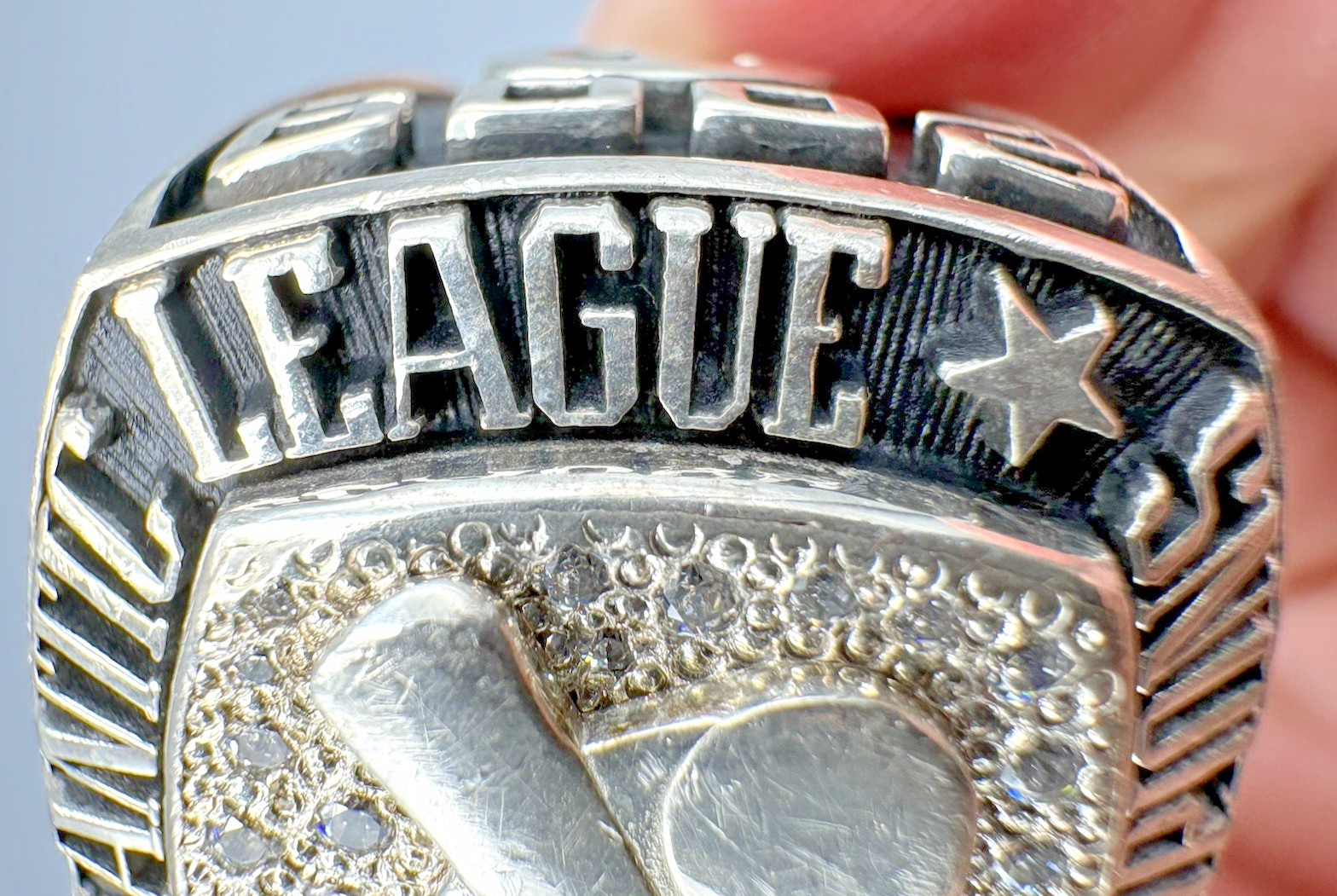 South Atlantic League Sterling Silver 925 Championship Ring Blue Claws 2009