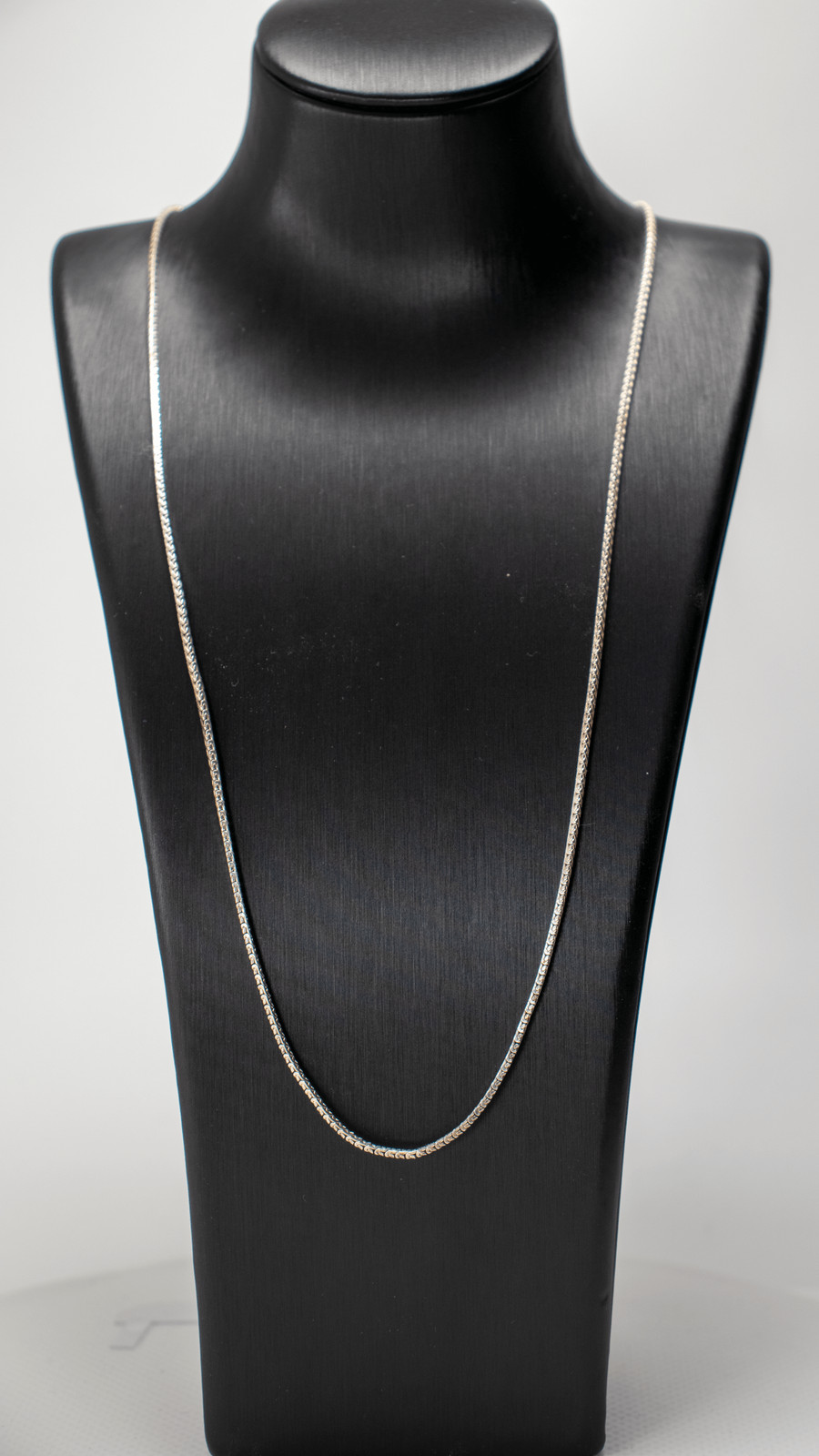 Silver Flat Cuban Link necklace 70 cm – timeless unisex necklace 925 silver
