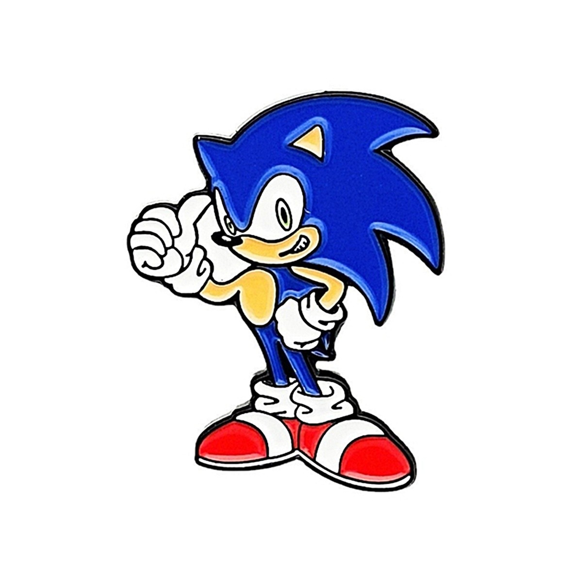 Sonic the Hedgehog – Thumbs Up 1.2” Metal Enamel Pin