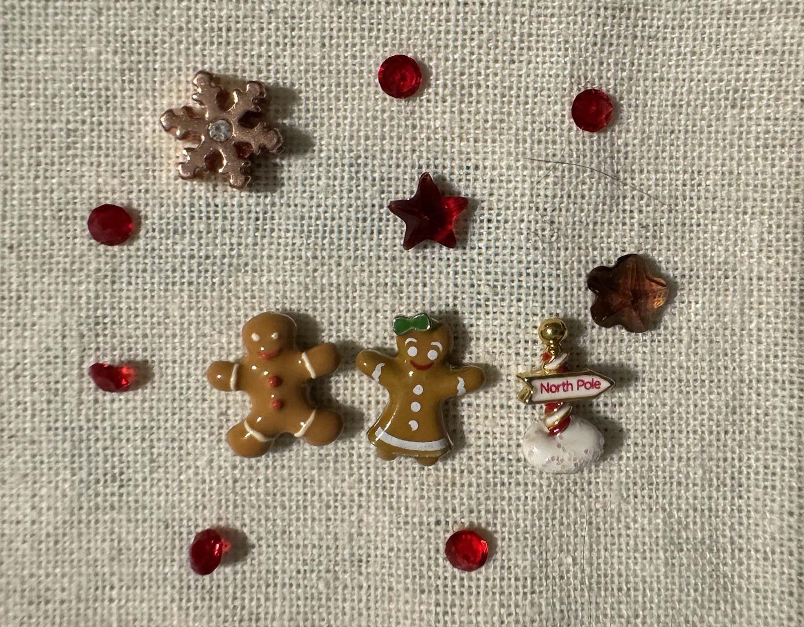 Origami Owl Gingerbread Couple