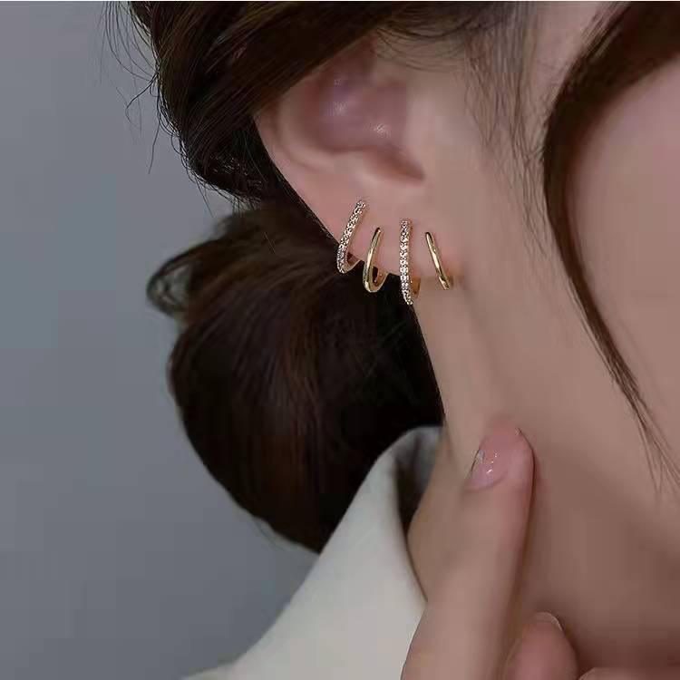 Double-sided Pear | Front-Back Pearl Earrings | Beautiful and Classic in Style