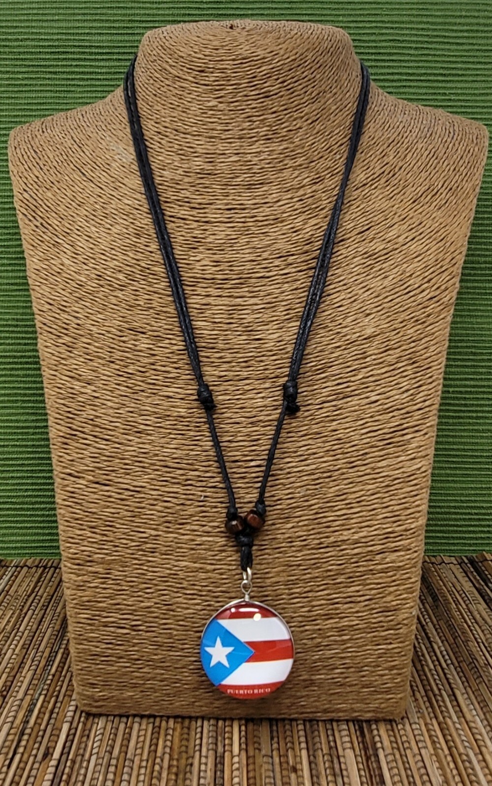 Puerto Rico Necklace Puerto Rico Jewelry Boricua Necklace Puerto Rico Flag 🇵🇷