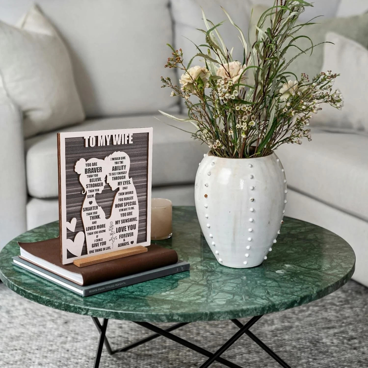 Gift for Wife from Husband, Wedding Anniversary Romantic Gifts for Her, Birthday