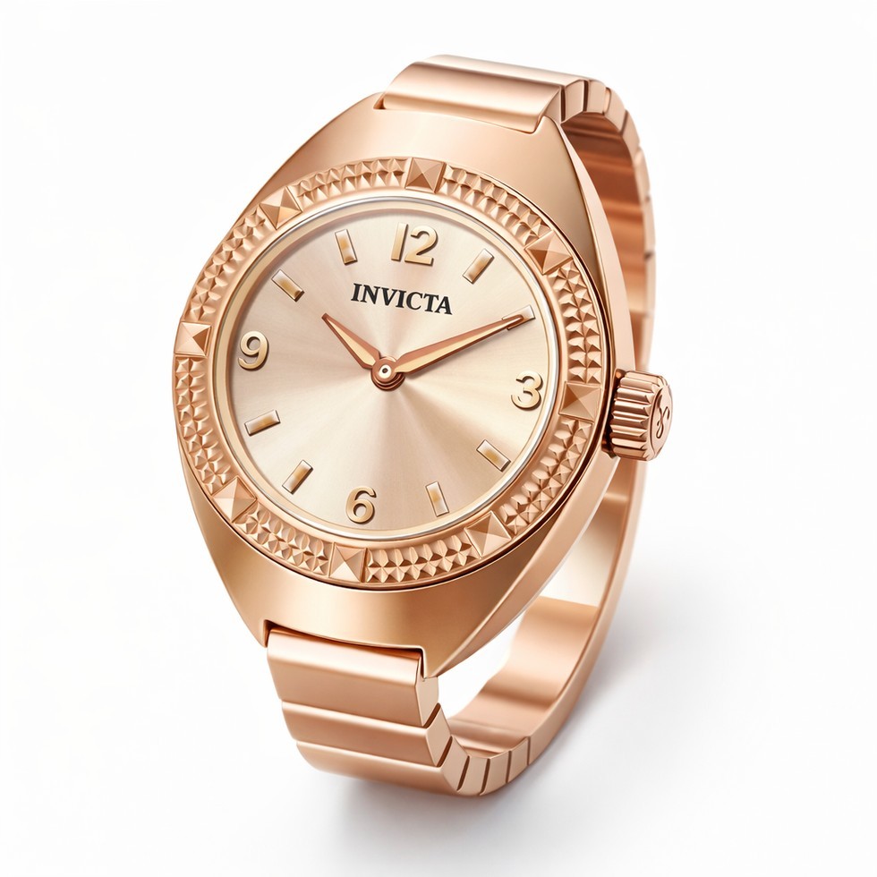 Invicta Mini Angel Women’s Ring Watch 20mm Rose Gold 50642 New W/ Box