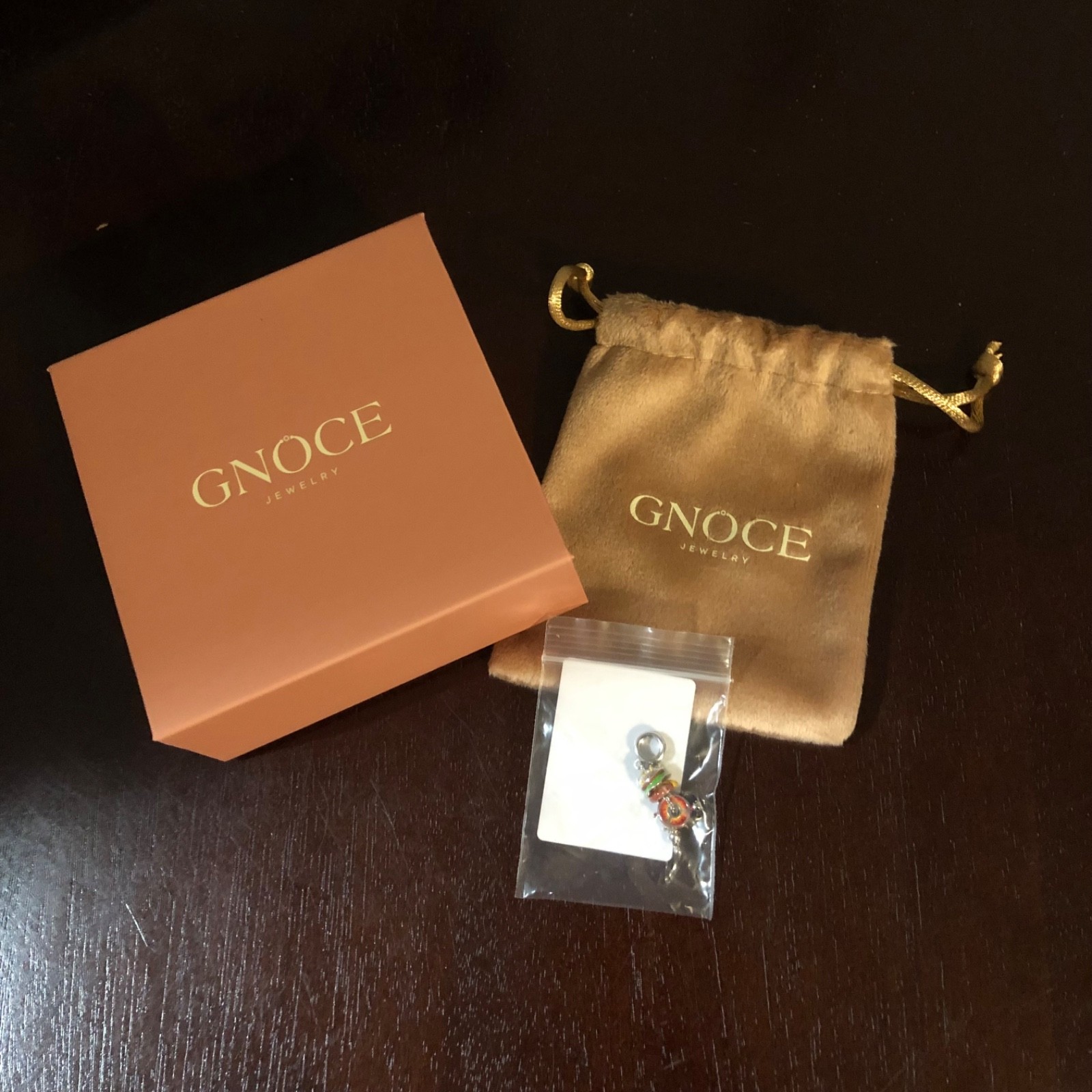 Gnoce Hamburger charm