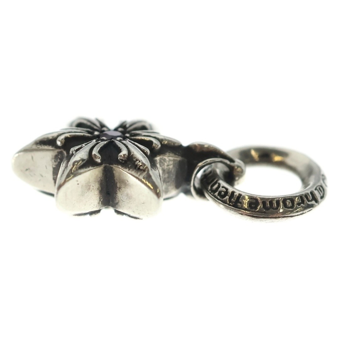 Chrome Hearts Old Star Charm 1rby 6 Point Single Sided 1 Ruby Silver Used bdd32d