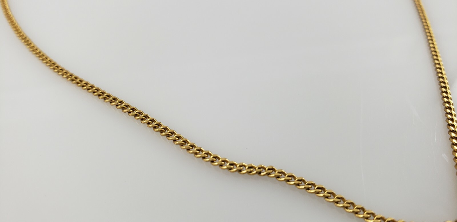 10K GP Gold-Plated Copper 17″ Necklace 4 grams (No markings/tested)