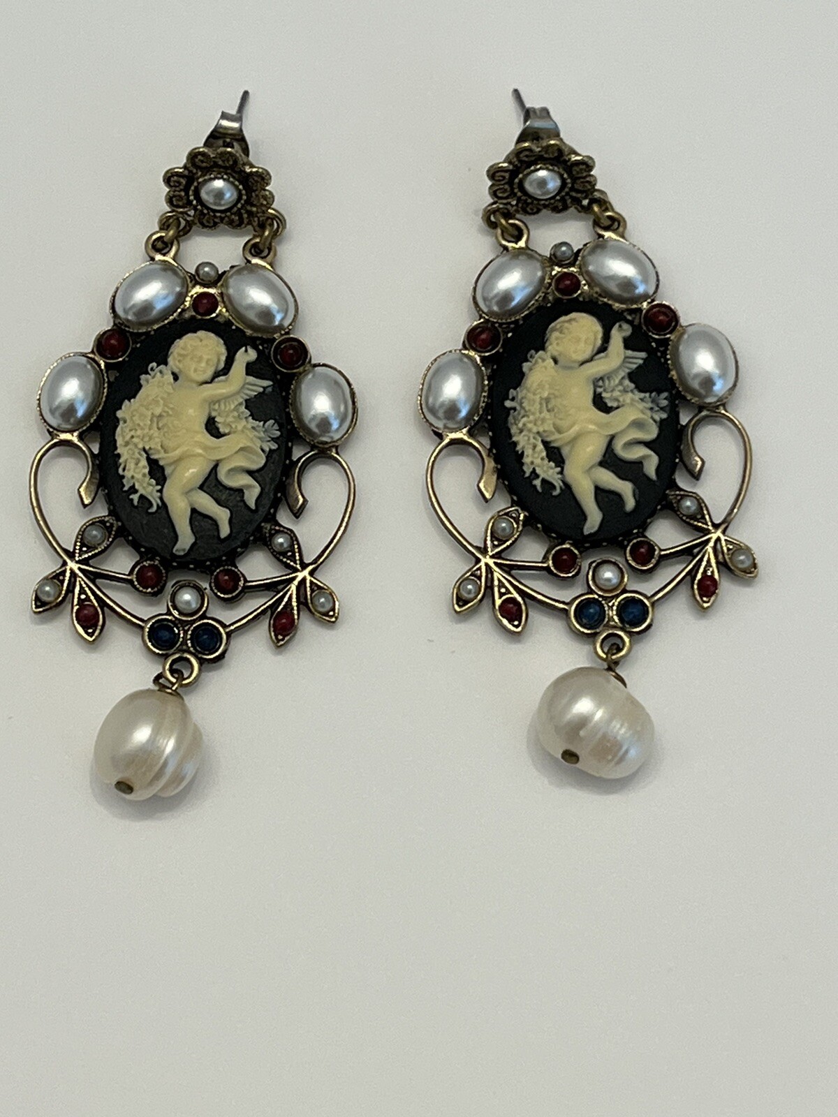 Antique Edwardian Earrings 1901-1910