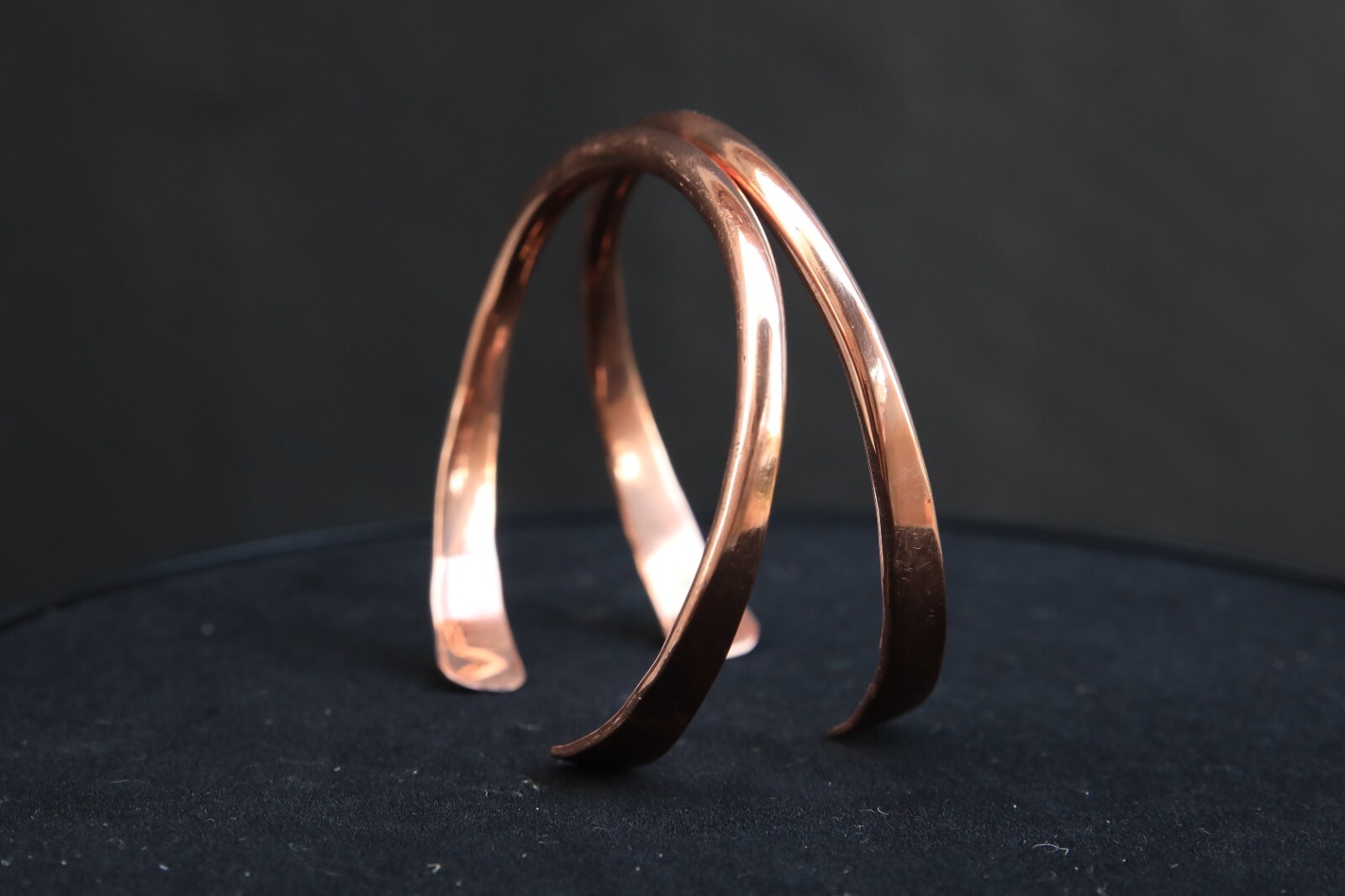 Vintage Solid Copper Cuff Bracelet For Women and Men Arthritis Pain Bangle