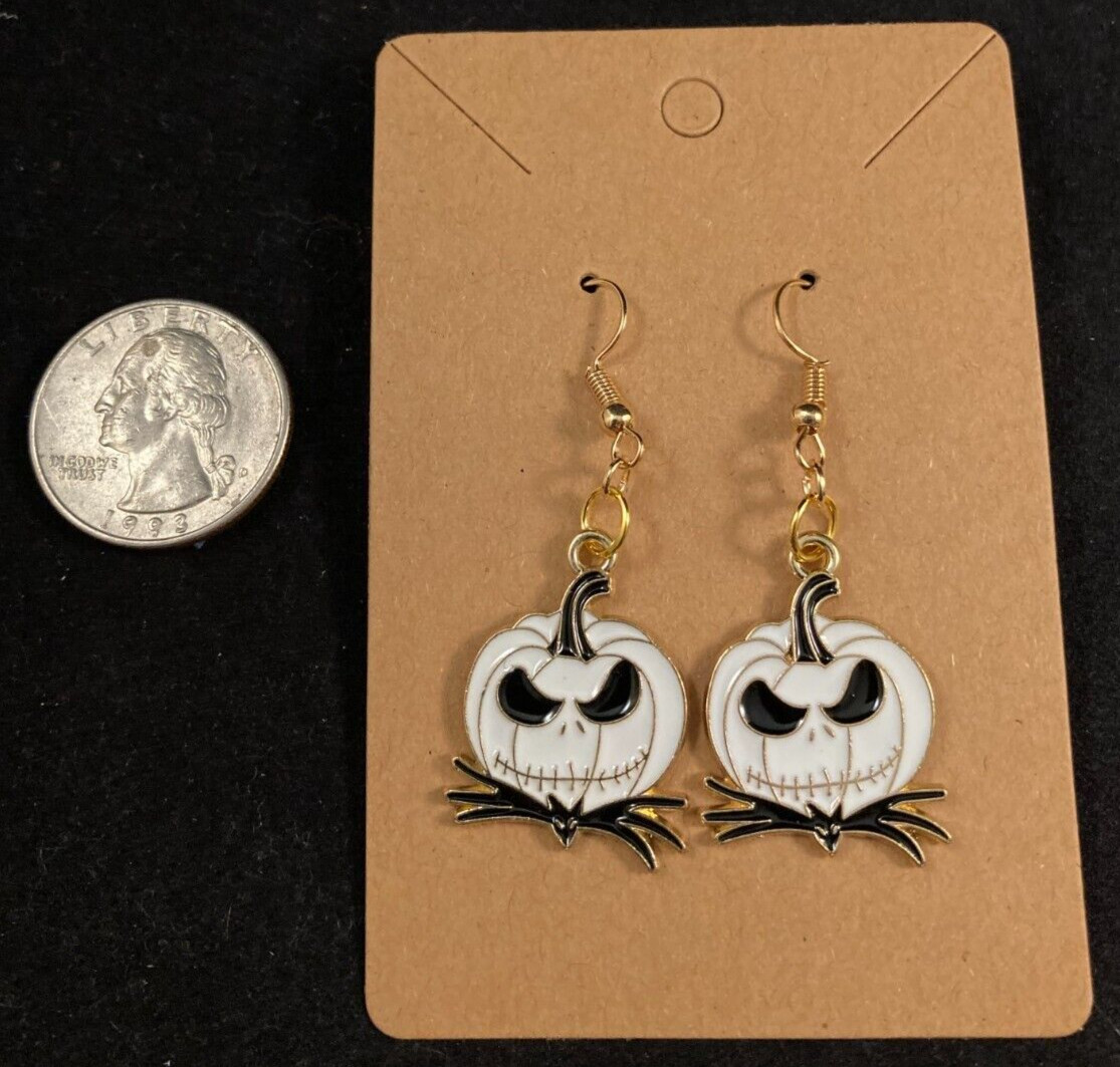 Jack Skellington Pumpkin – Dangle – Halloween – Handmade – NBC