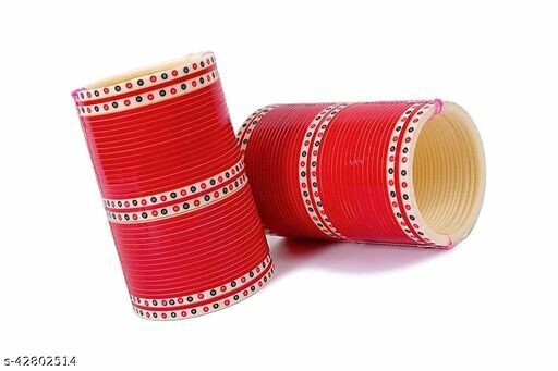Chura Bridal Punjabi Red Designer Wedding Choora Fashion Jewellery Chuda Set her