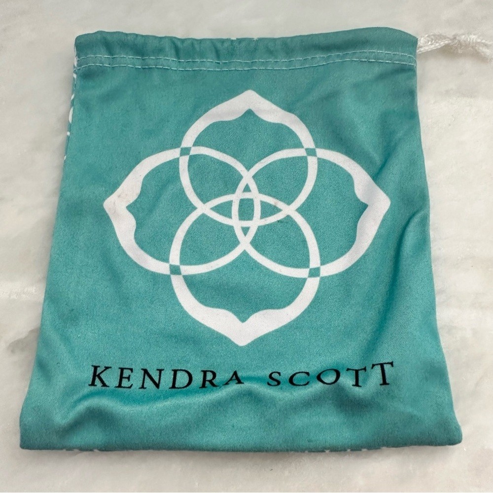 Kendra Scott Leanor Iridescent Drusy Gold Short Pendant Necklace COPY