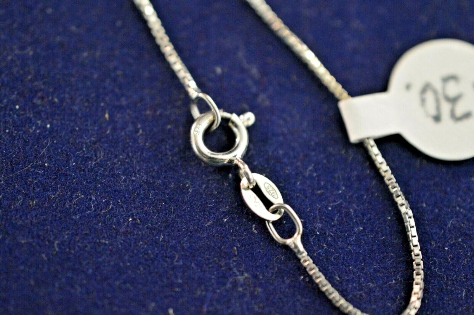ROSS & SIMMONS 925 STERLING SILVER .30 CTS CUBIC ZERCONIA HEART NECKLACE 18″