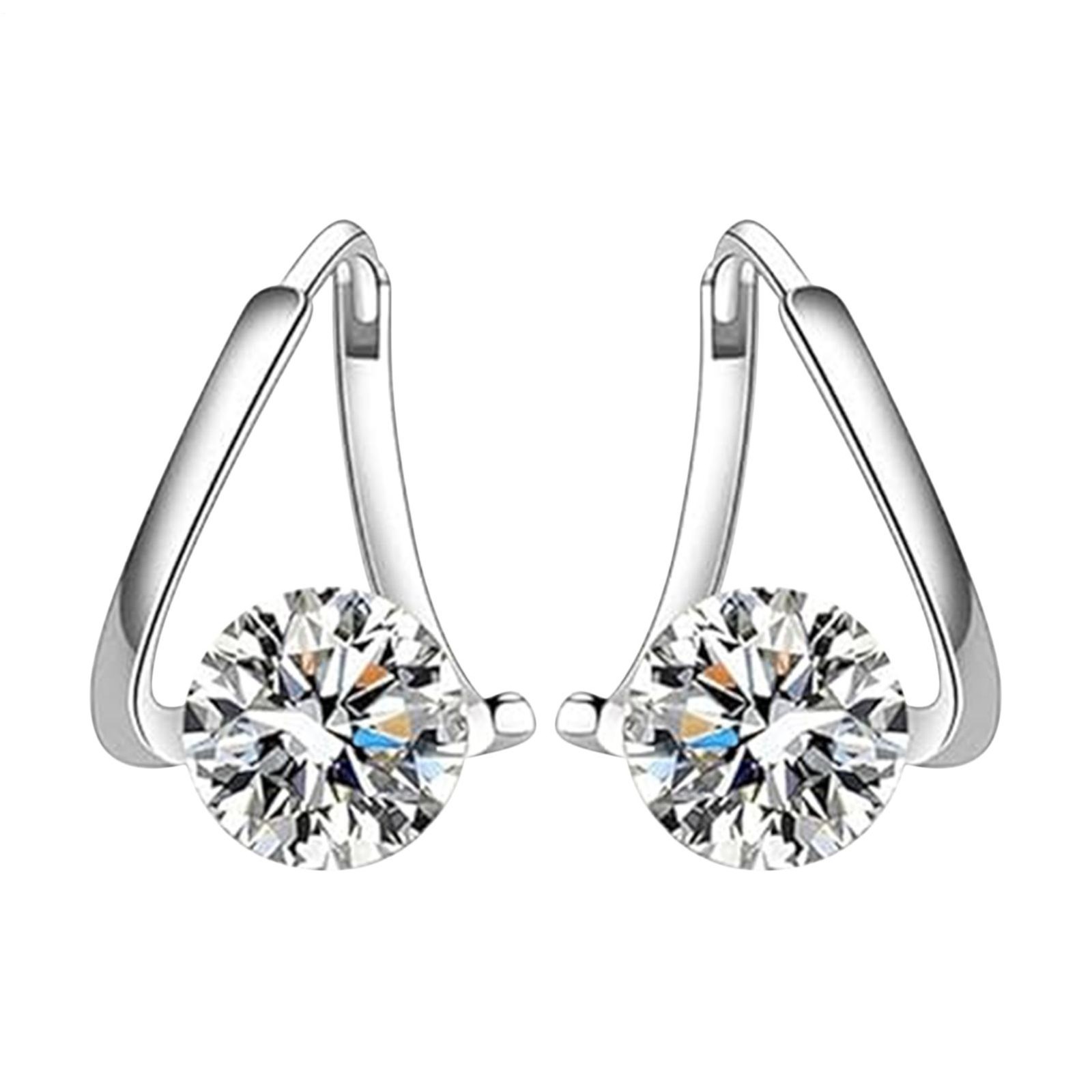 2Pairs Women Lymphvity Magnet Therapy Germanium Earrings Lymphatic Drainage