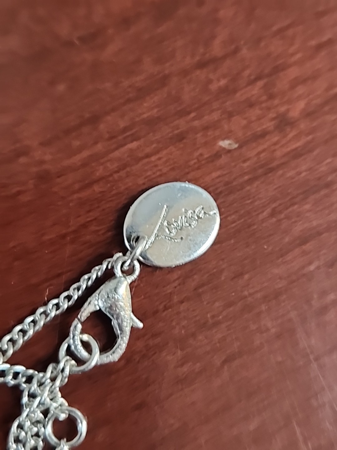 Lovisa Moissanite Egg Pendant with Necklace & Extenders Large 1.5″ Brilliant