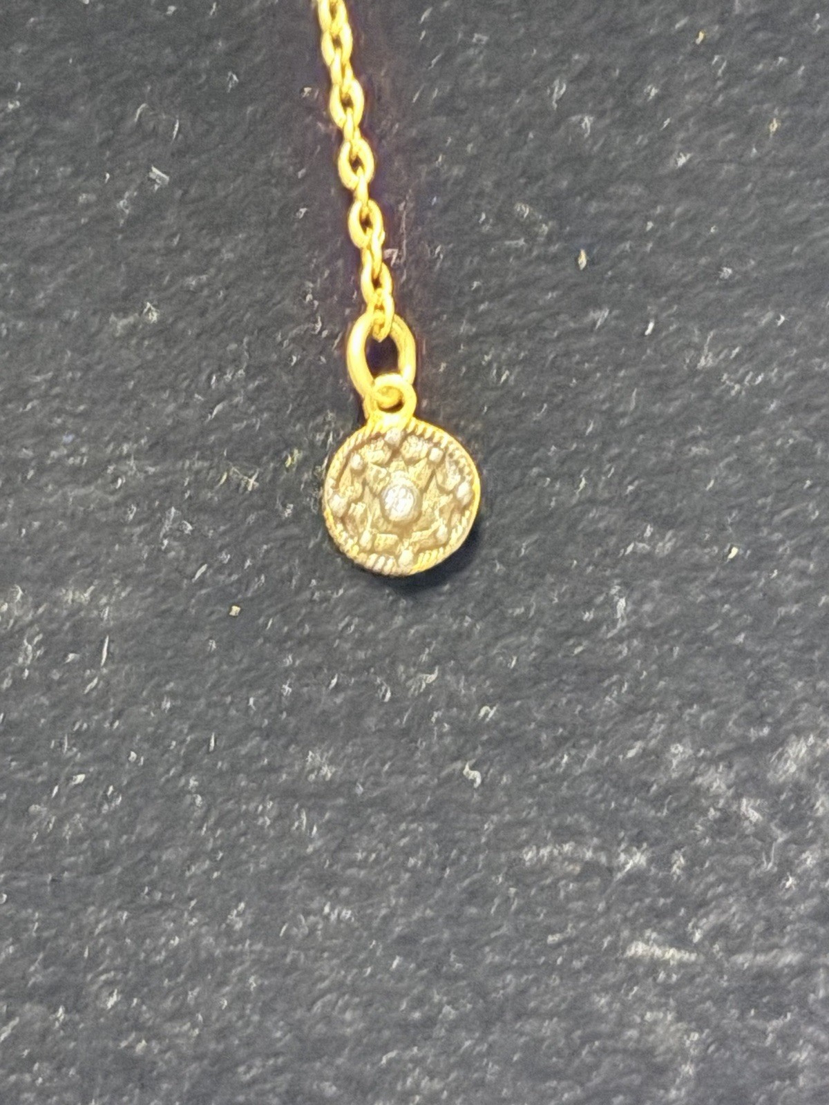 Freida Rothman Gem Pendant necklace 16” Retail $195