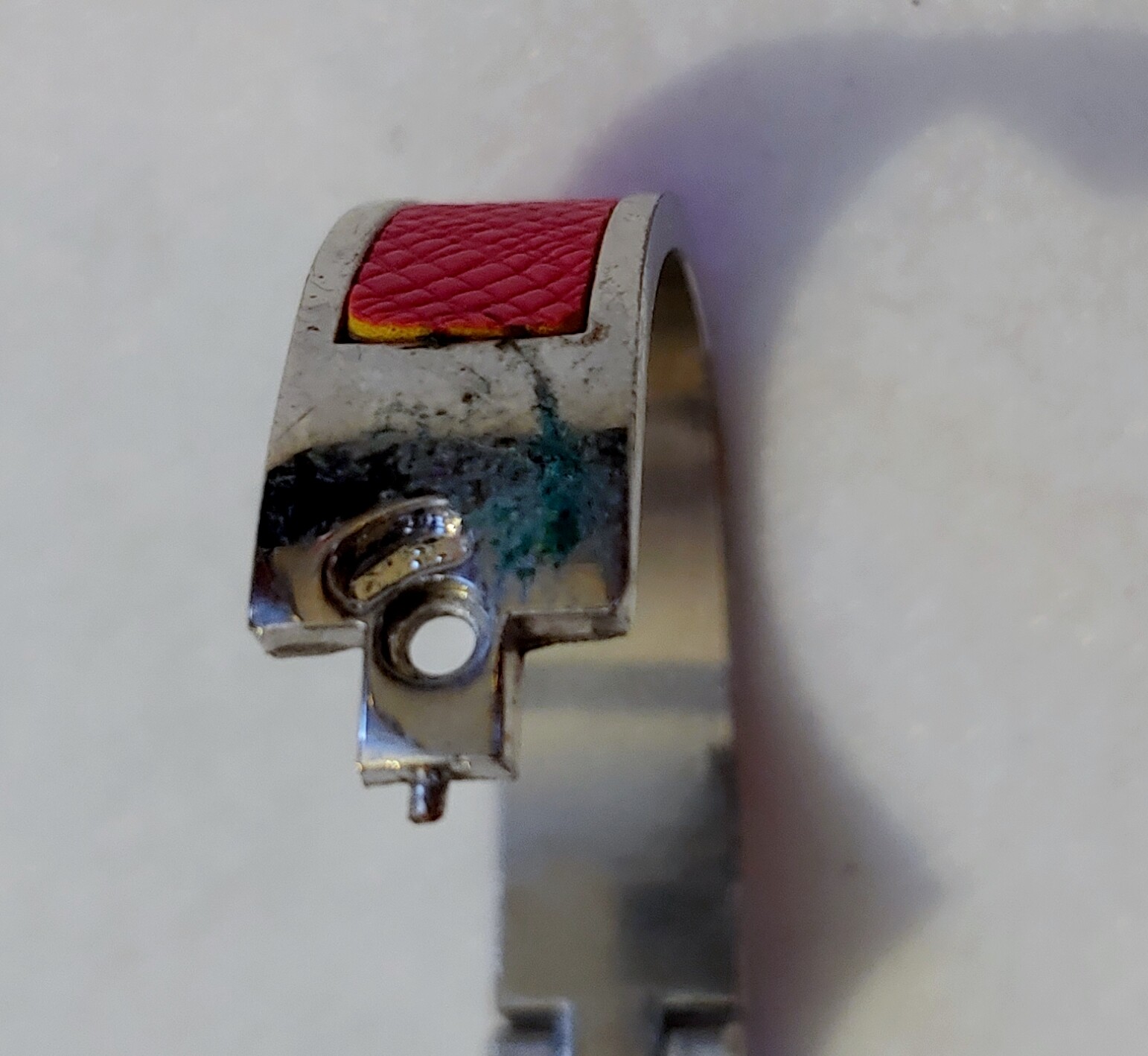 Hinged – Bangle Bracelet – Repair ( STAMPED zmy6750 ) as seen in pictures