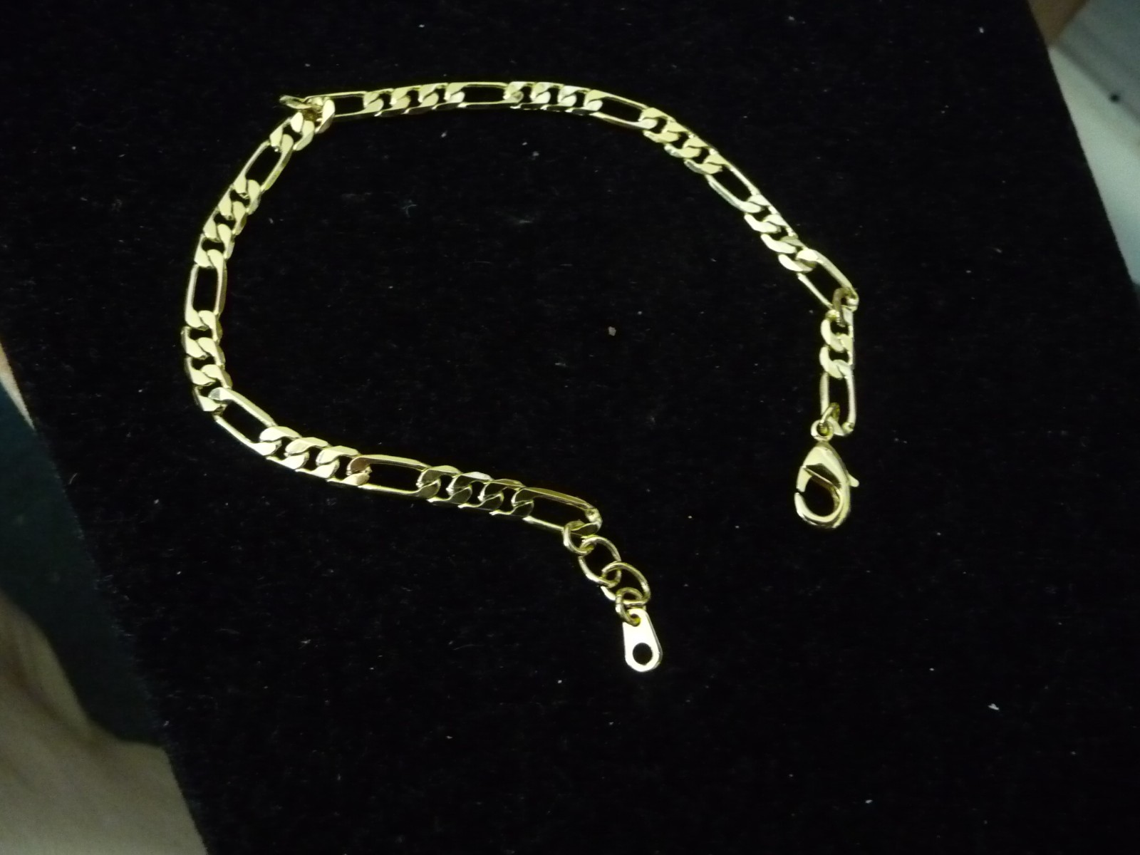 DELIQUET GOLD TONE LINK CHAIN 1/8” W X 7” L BRACELETS #32/20