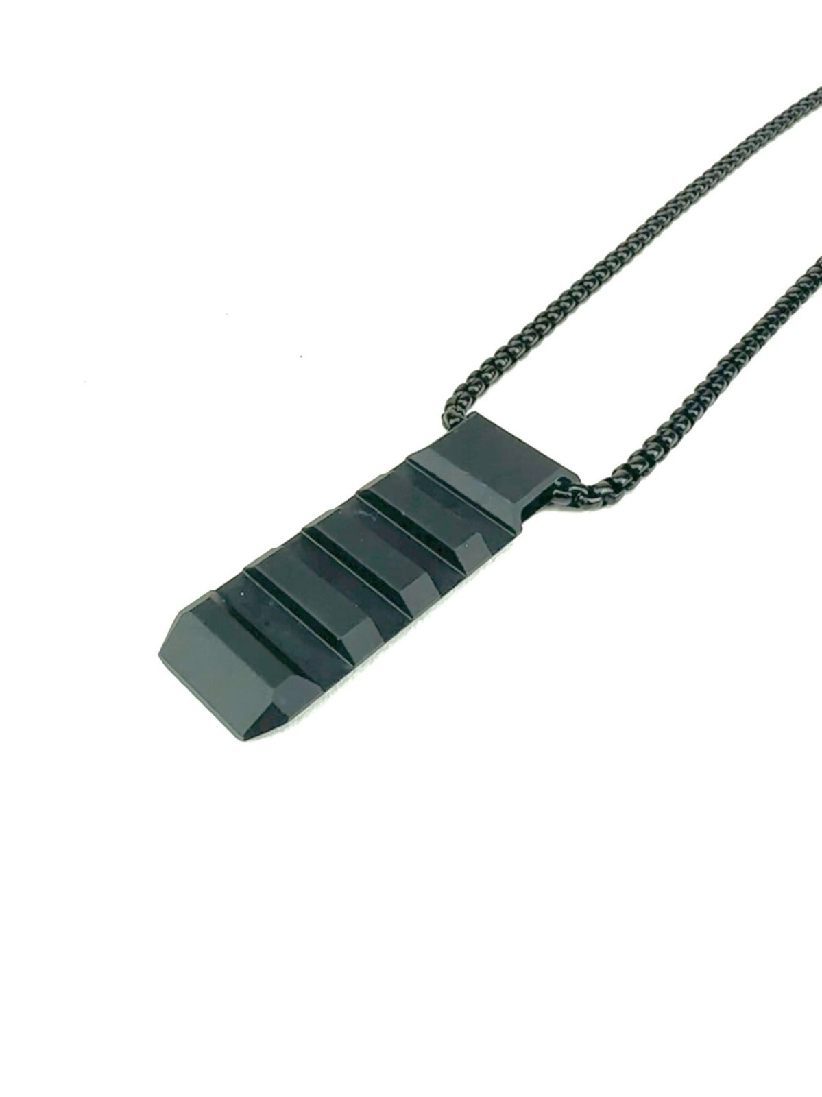 TERA Tactical Picatinny Rail Section Necklace Outdoor Survival Pendant Tool Mens